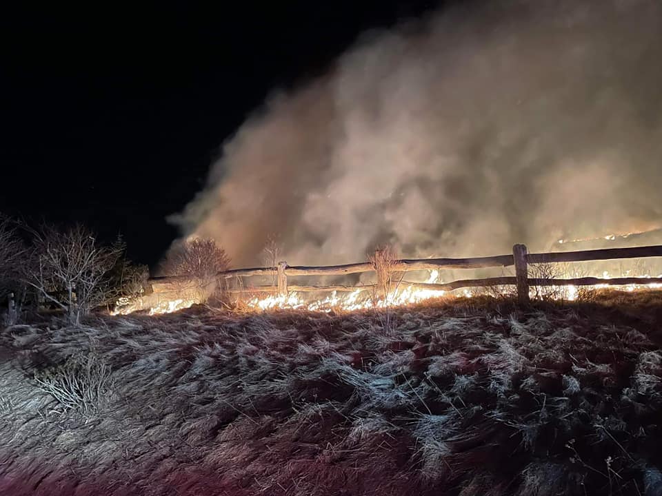 UPDATE: The fire burned a... - Fork Mountain Fire & Rescue | Facebook