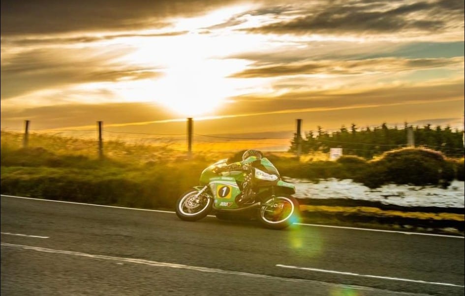 Isle - Beautiful Shot Tonight 🌅🏍💨 John McGuinness Exiting Guthrie’s ...