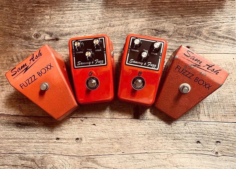 Wells 5:00 Shadow by Matt Wells Amp NYC, a Fuzz Face style pedal