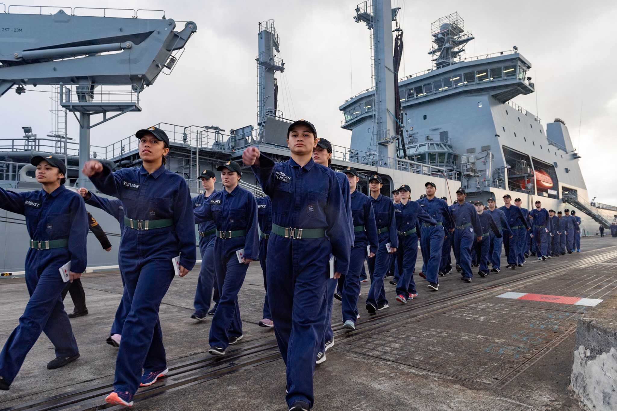 NZ Defence Force - Our newest Royal New Zealand Navy Recruits from ...
