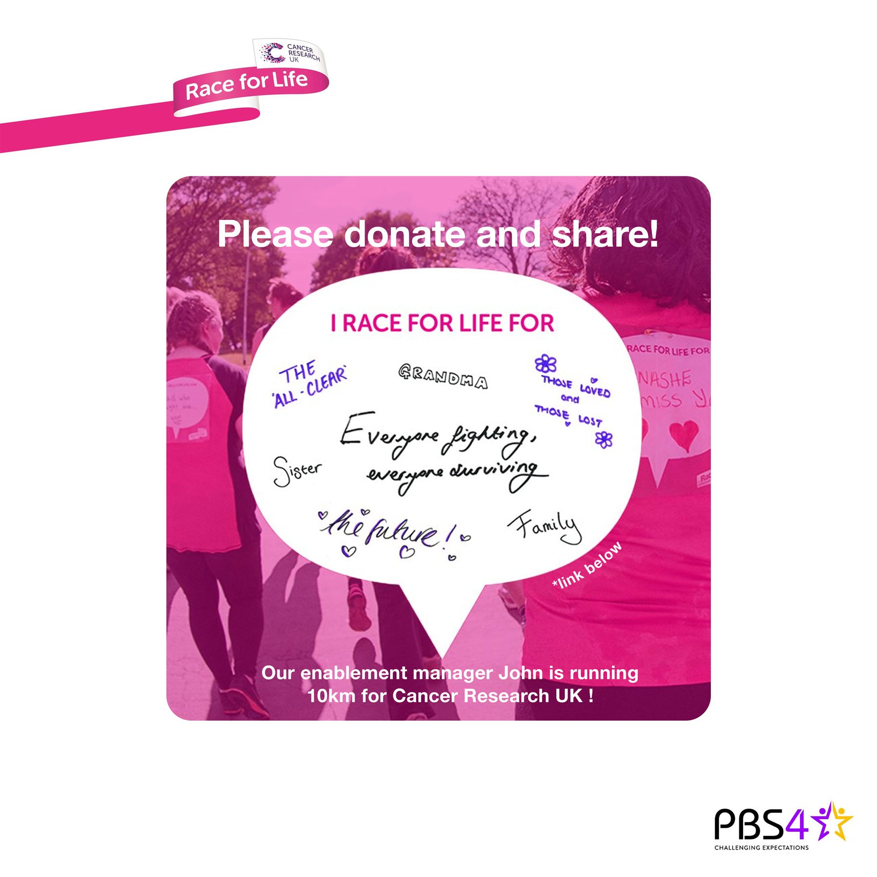 PBS4 - Our enablement manager, John, is fundraising for... | Facebook