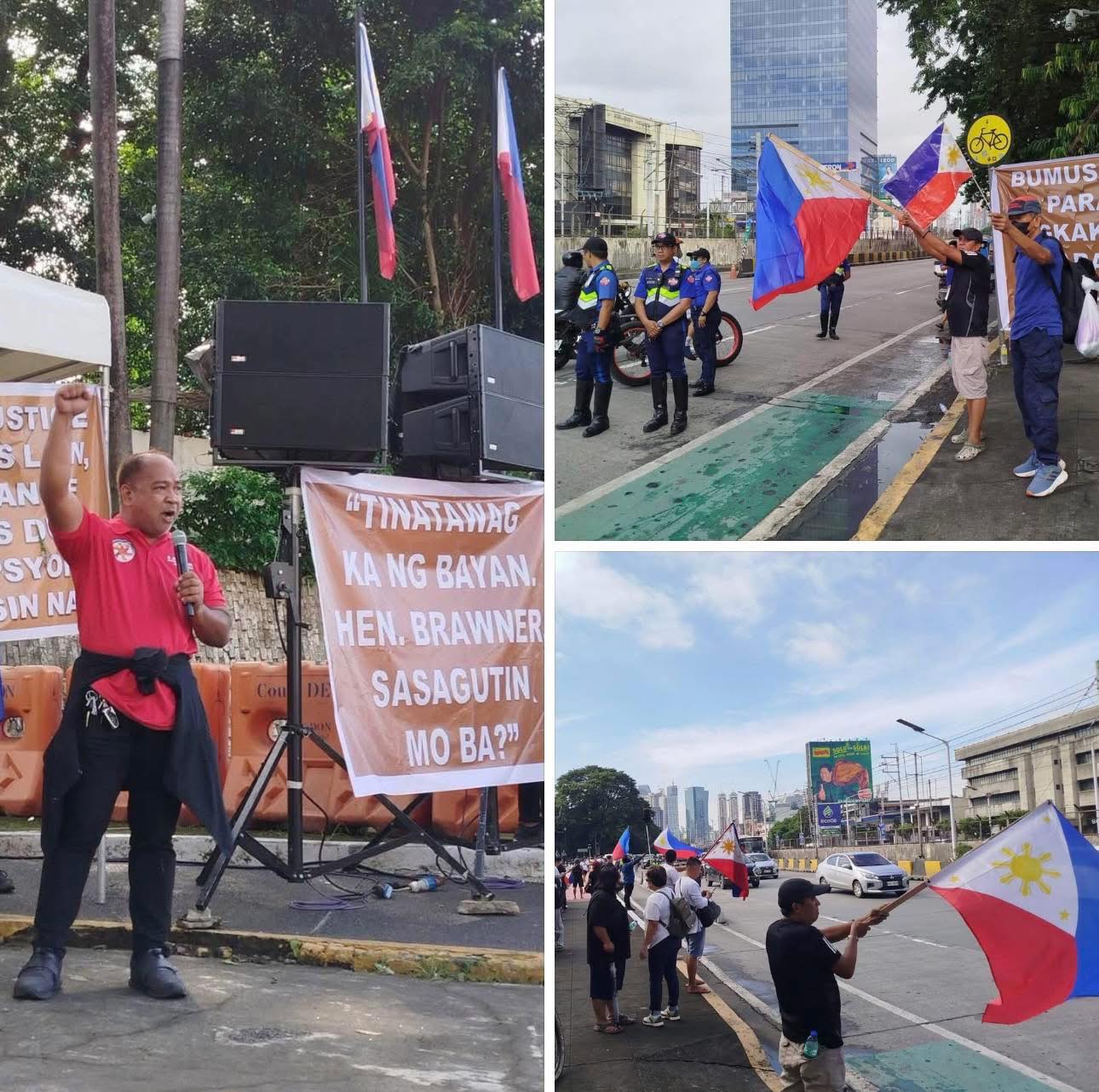 Edgar - Falo4mor. DDS rally sa Liwasang Bonifacio, nilalait, nilalangaw ...