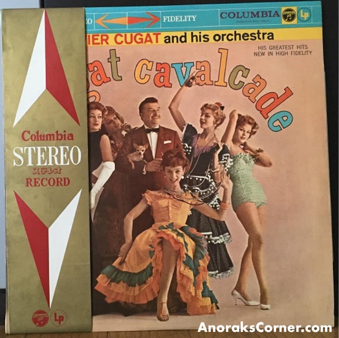 Cugat Cavalcade Xavier Cugat Vintage Japanese Columbia press with