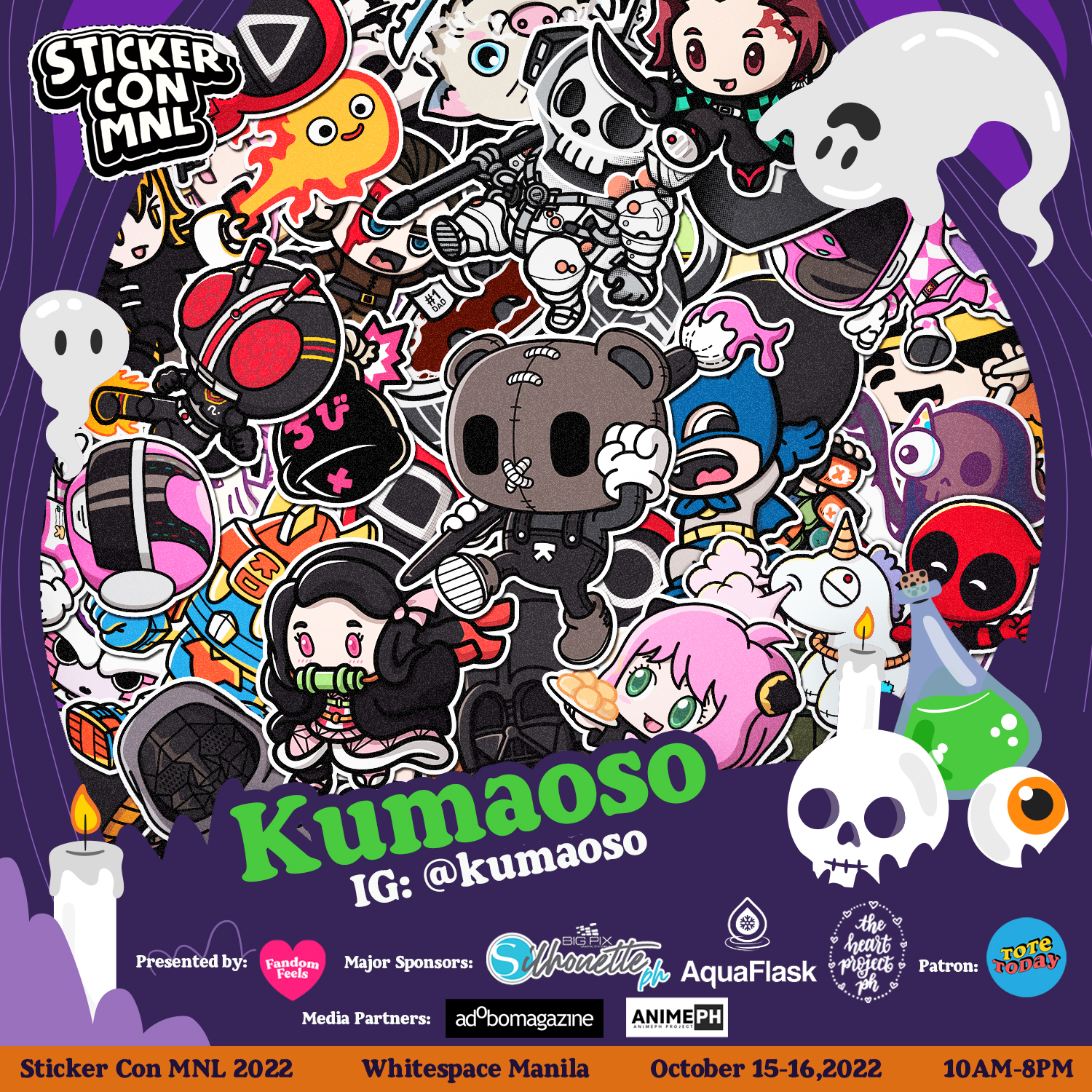 Sticker Con MNL - SCM 2022 EXHIBITOR SPOTLIGHT 109: 👻... | Facebook