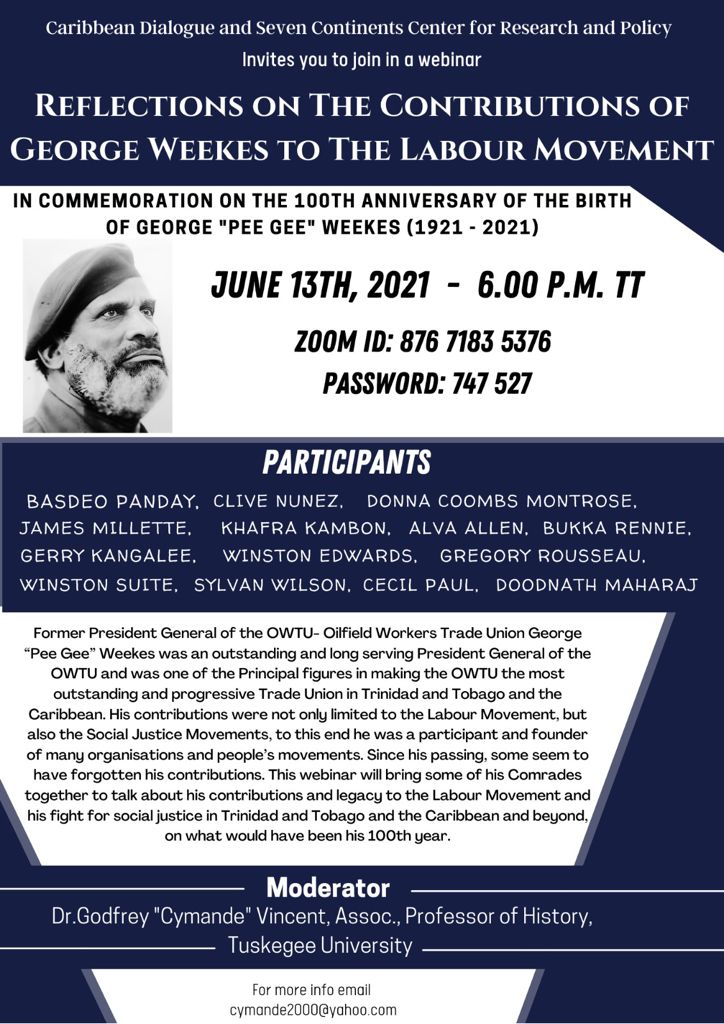 The Caribbean Dialogue and... - Heritage Library Division | Facebook