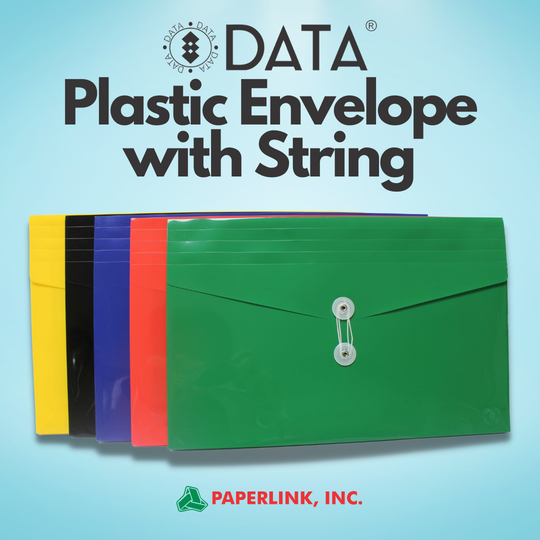 Paperlink, Inc. - Data Plastic Envelope with String is available at ...