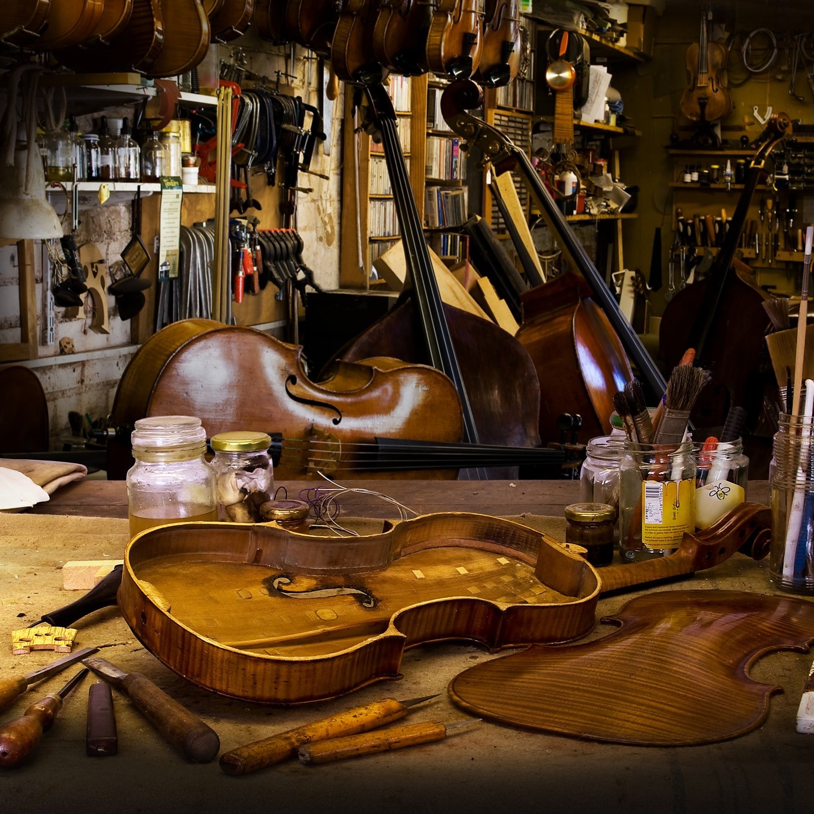 Bill trying out a... - Thwaites Fine Stringed Instruments | Facebook
