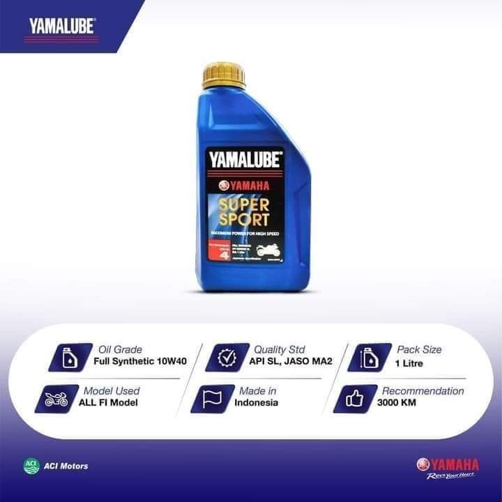 Introduce to 🆕 YAMALUBE 🅿️ Product name: Yamalube 10W-40 Super