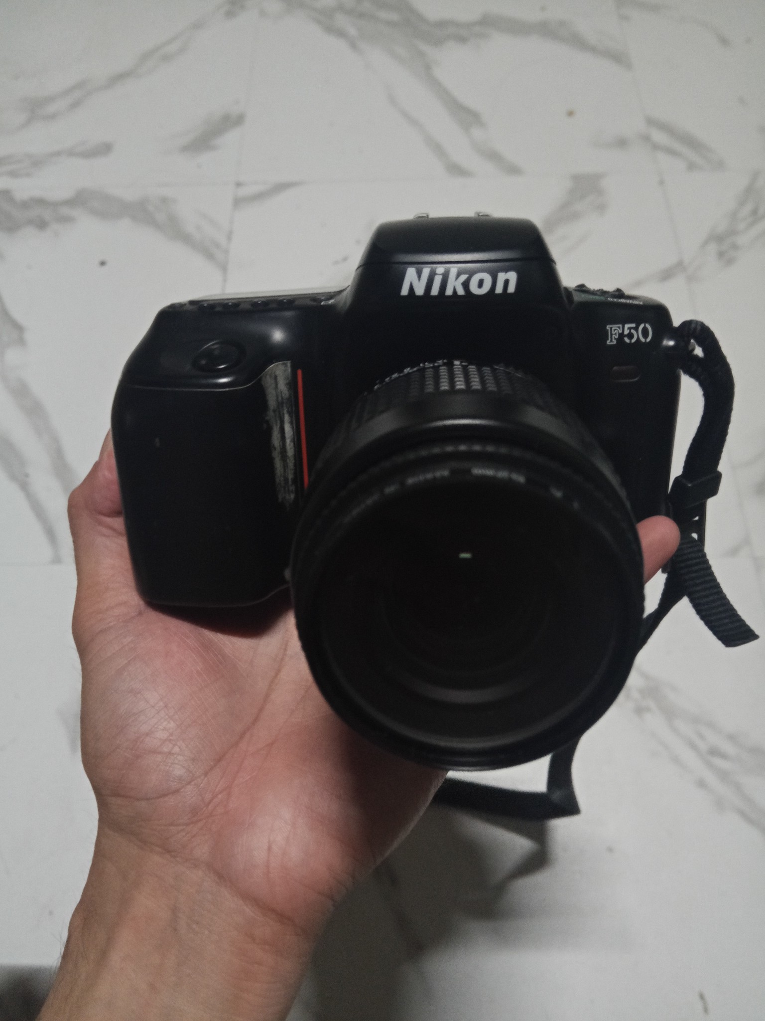 Nikon F50 film camera for sale with Nikkor AF 35-80mm lens