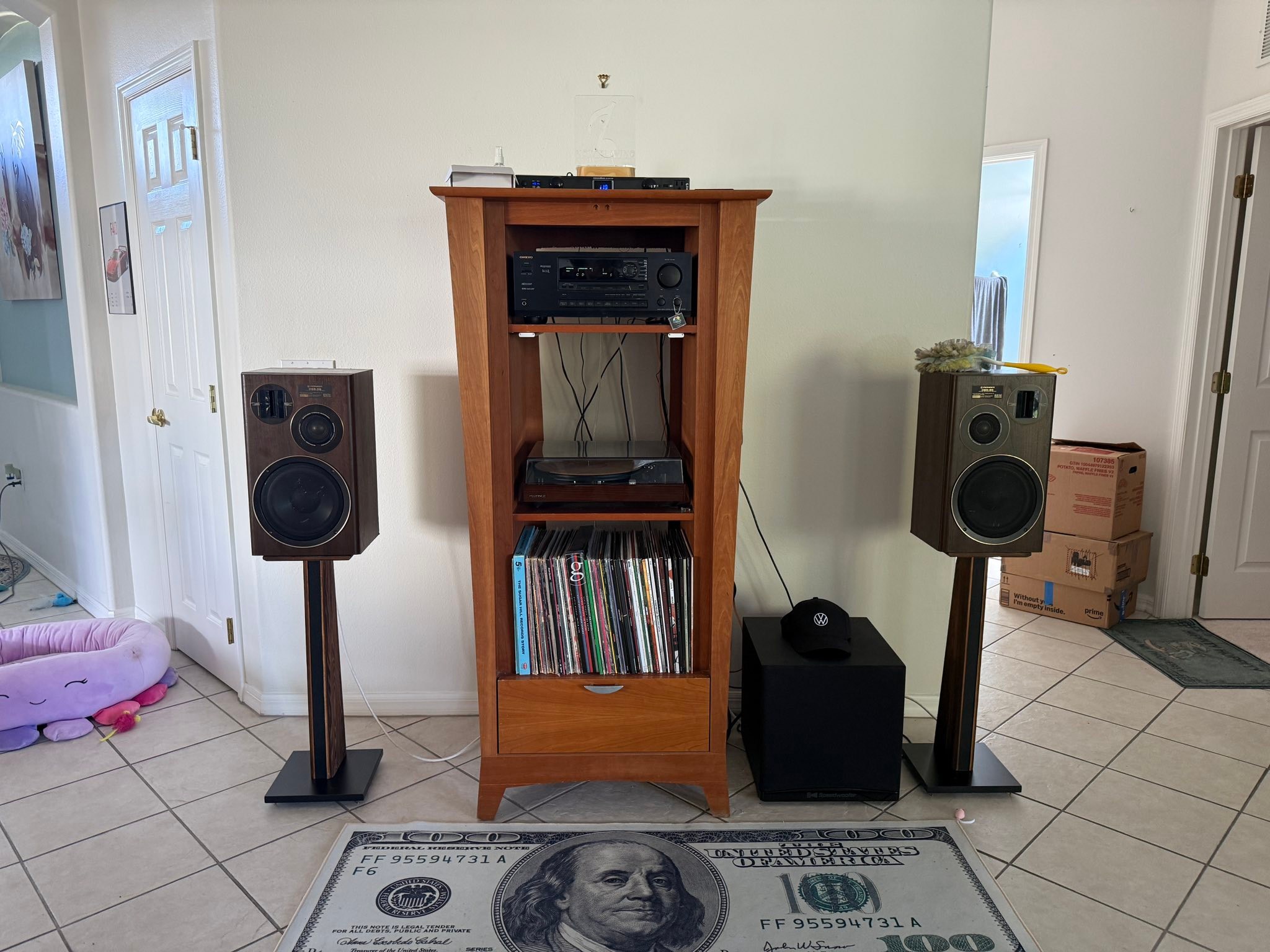 Just finished upgrading the Rogers LS2A/2 speakers I picked up cheap.
