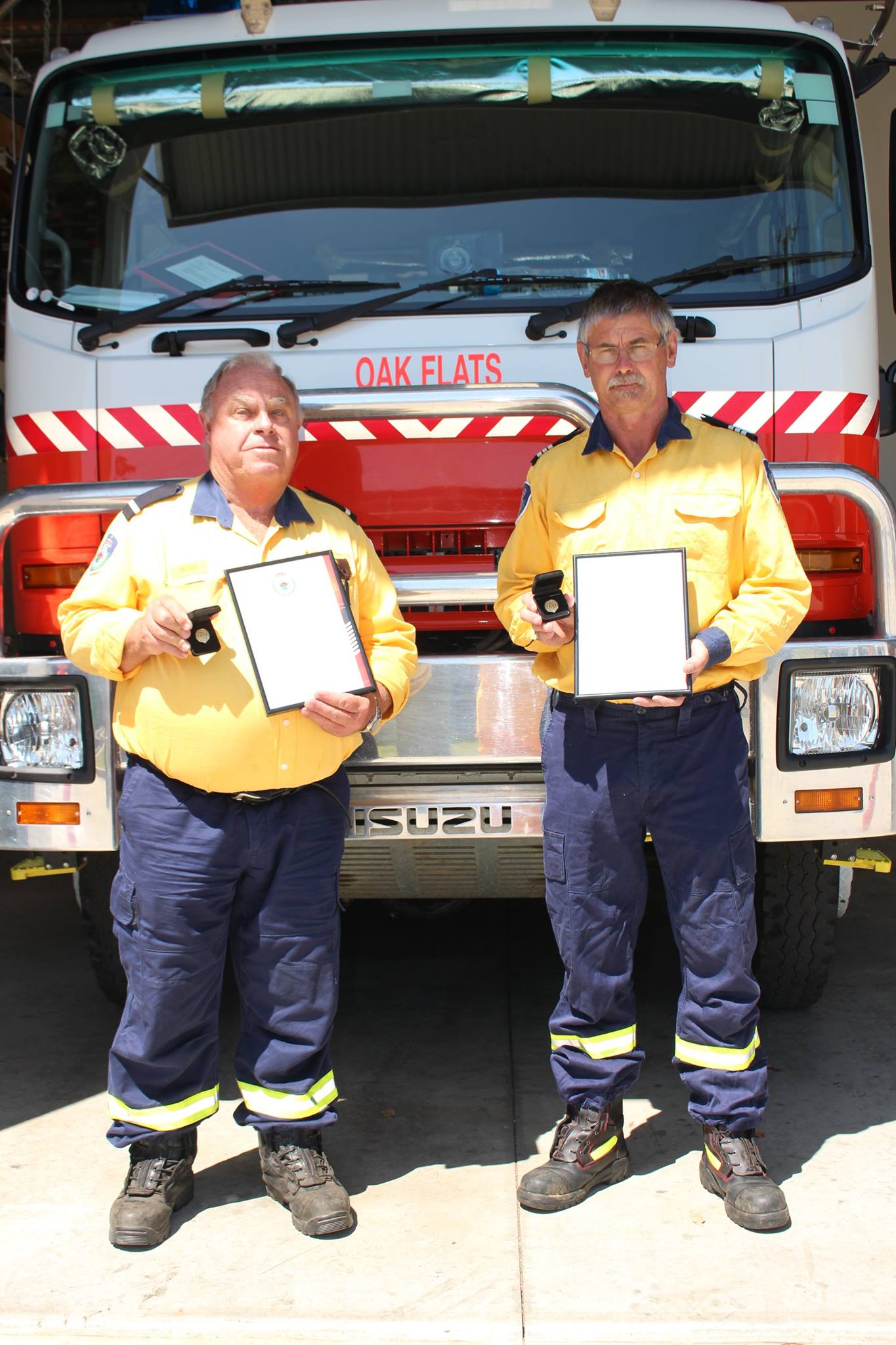 NSW RFS - Oak Flats Brigade - We would like to Congratulate 2 members ...