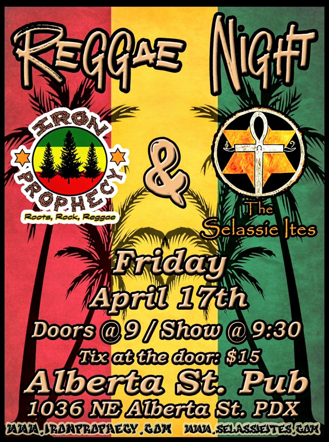 Reggae Lovers Northwest | April 17th The Selassie Ites will be headed ...