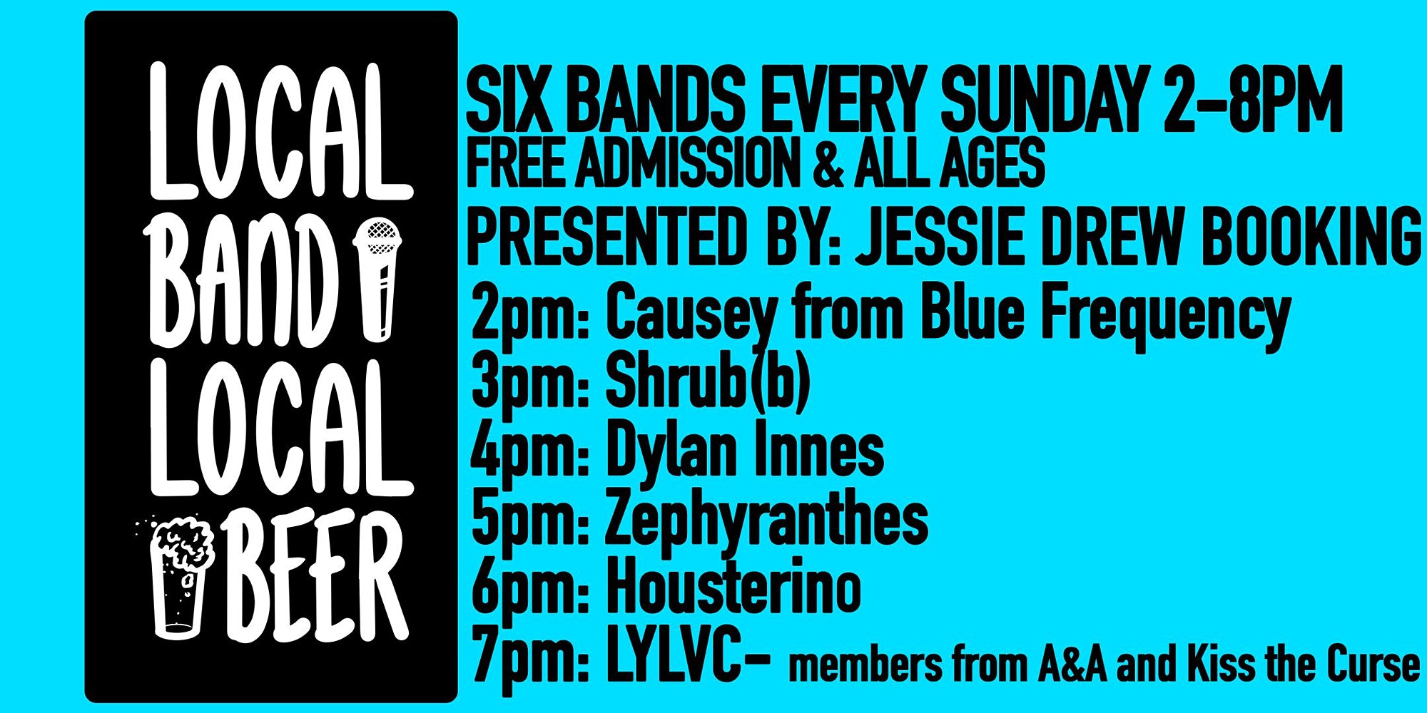 LYLVC — The Pour House Music Hall & Record Shop, 2021-08-08