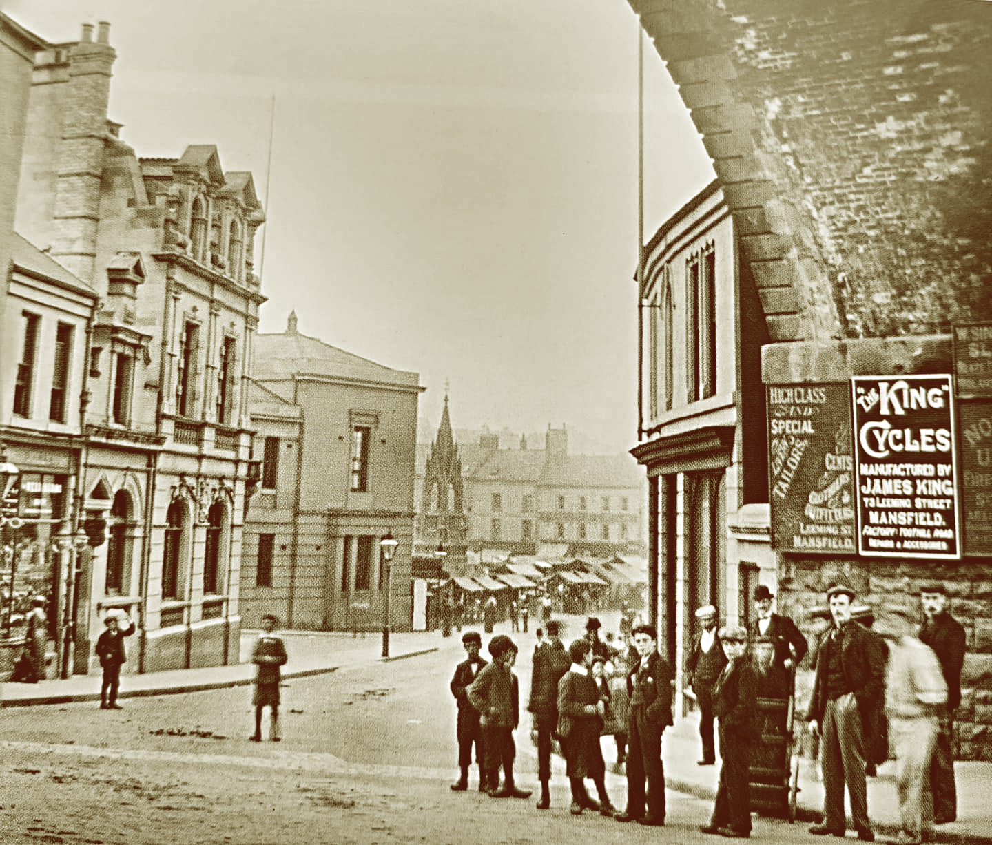 Mansfield of the past | Another Leeming Street view....virtually the ...