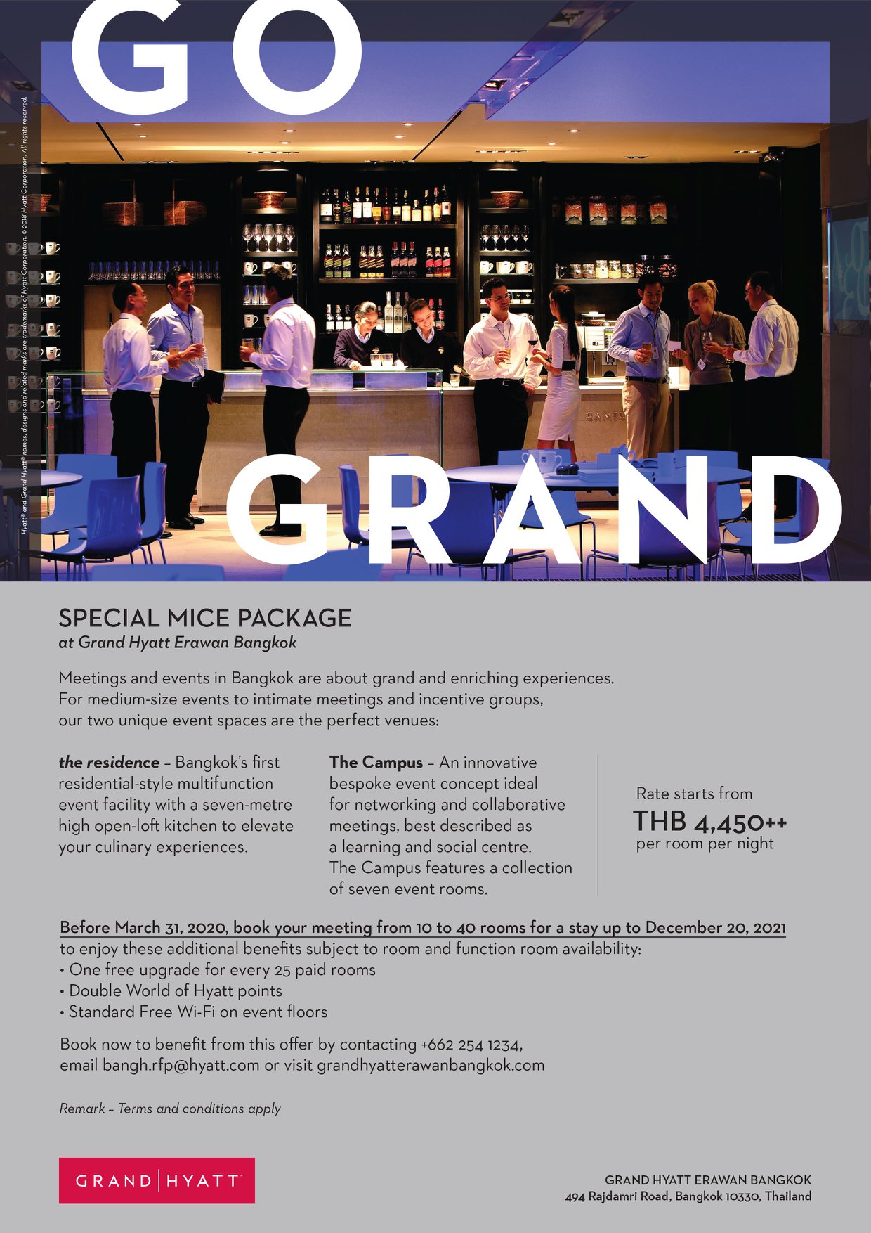 Grand - Meetings and events in Bangkok are about grand and enriching ...