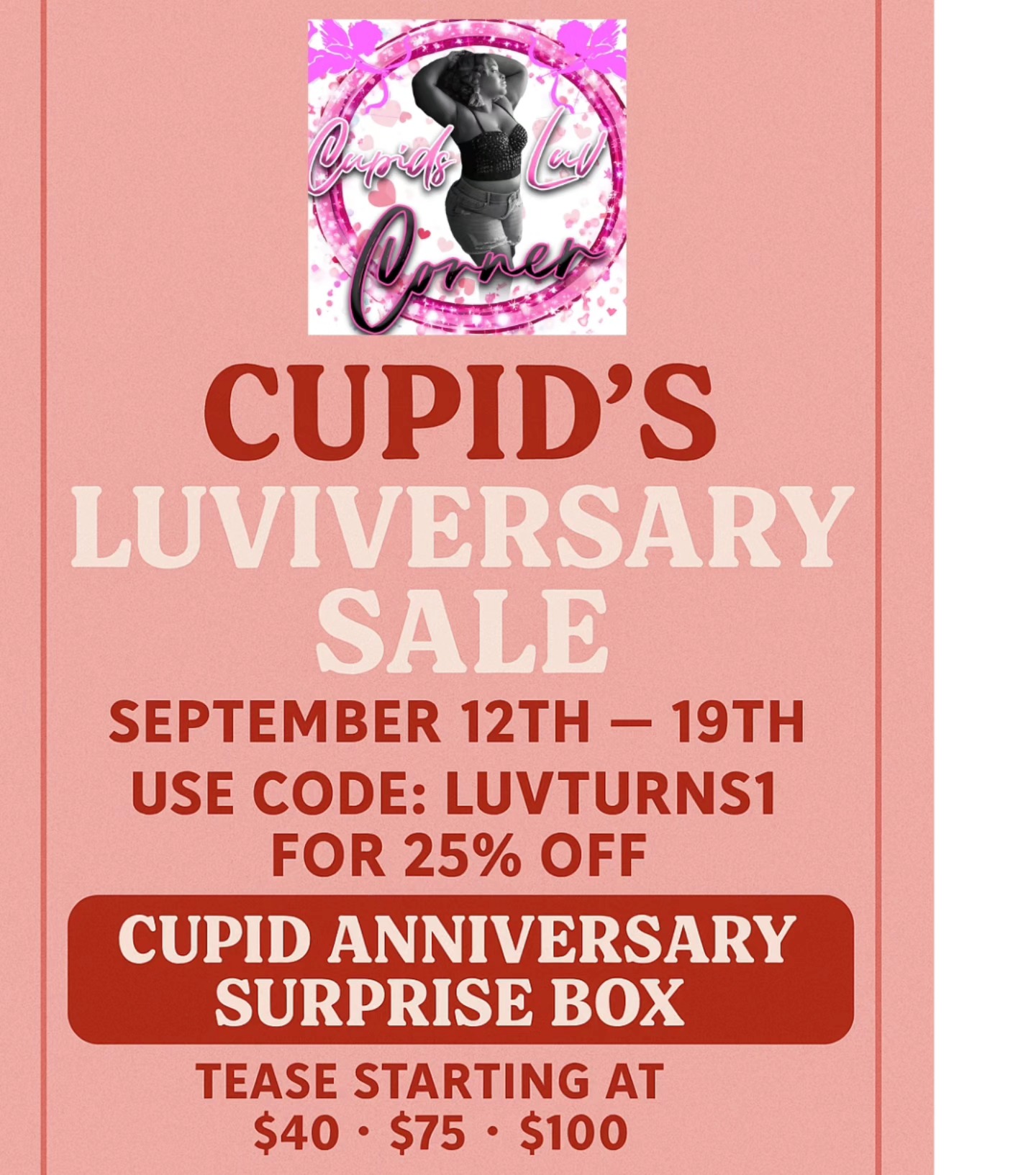 R. - 🚨 The wait is OVER! Cupid’s Luv Corner just turned 1 and we’re ...