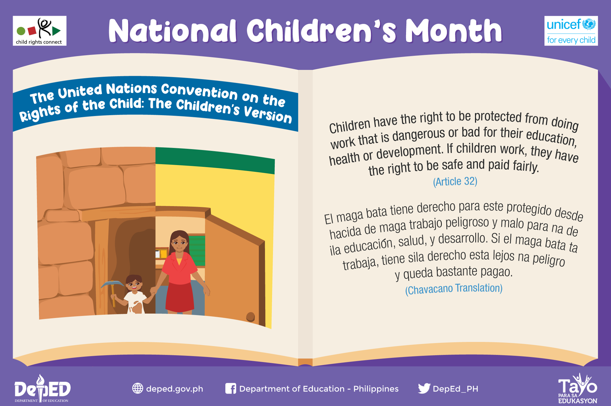 DepEd Philippines - As we celebrate 30 years of the UN Convention on ...
