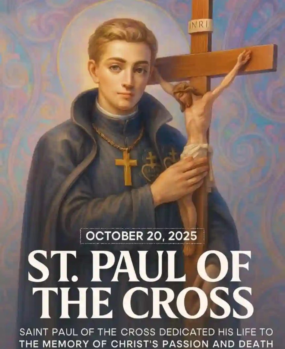 Abraham - FEAST DAY OF SAINT PAUL OF THE CROSS | October 20 "We preach ...