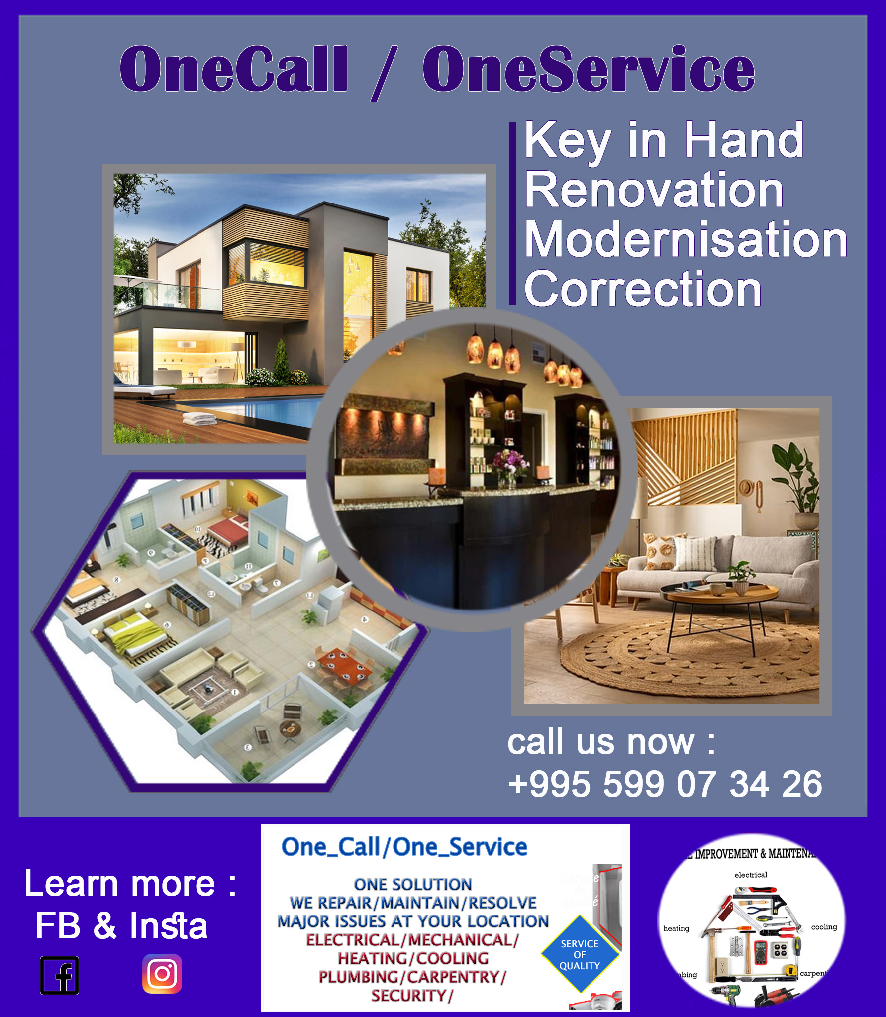 One_call/One_Service | Tbilisi