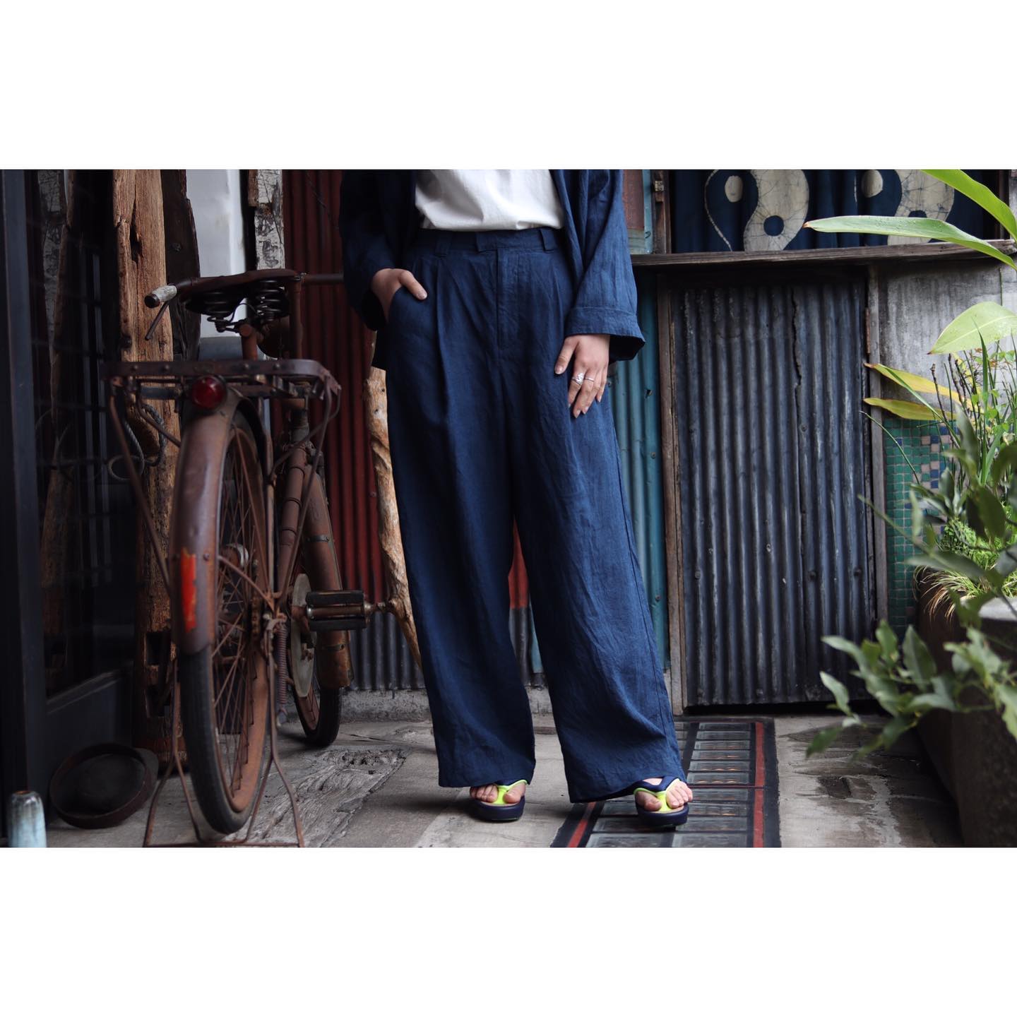 OKURA ストレートデニム インディゴブルー BLUE BLUE JAPAN 