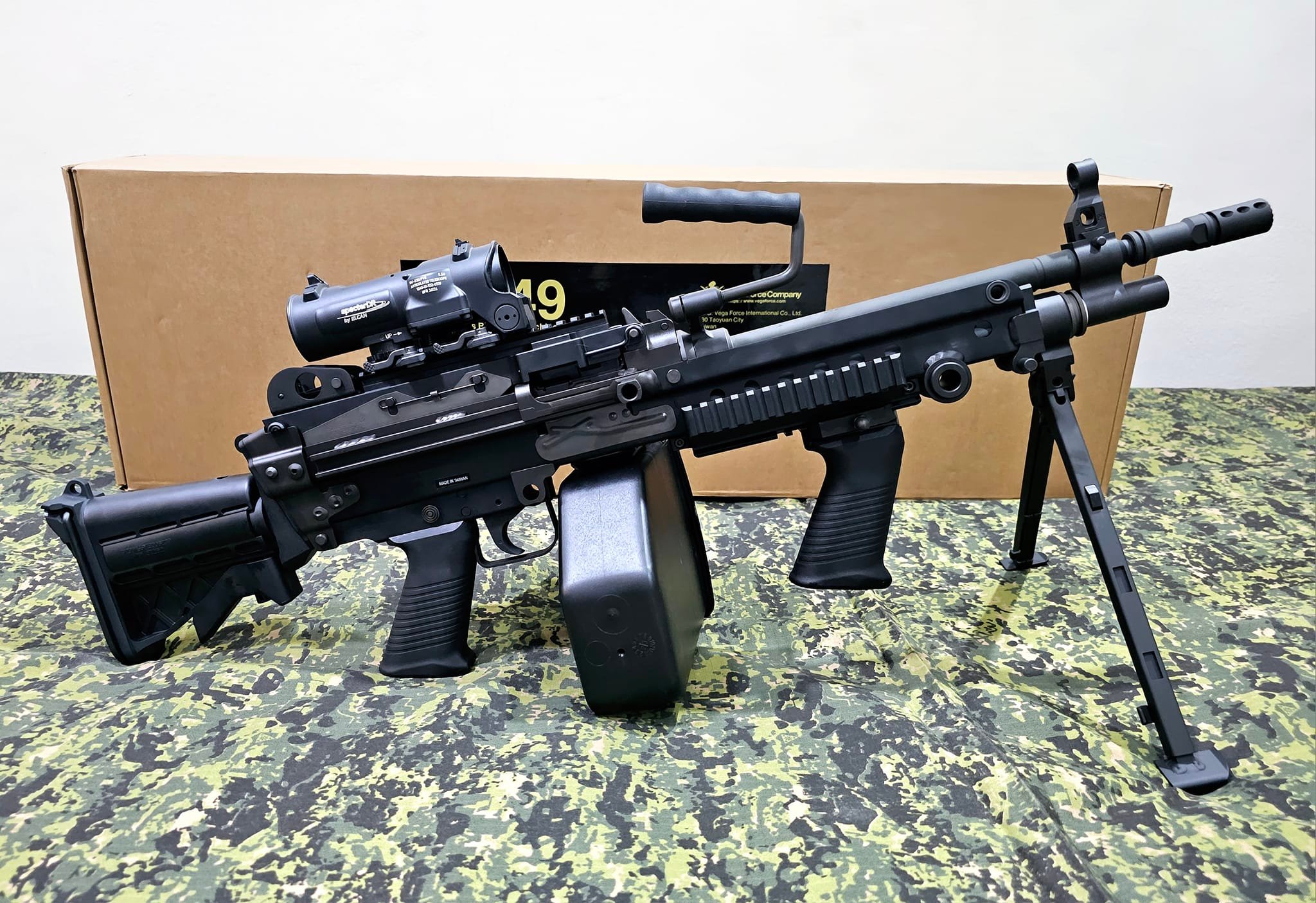 VFC FN M249 (Mk 46) gas blowback SAW replica #AirsoftReplica #Not4Sale