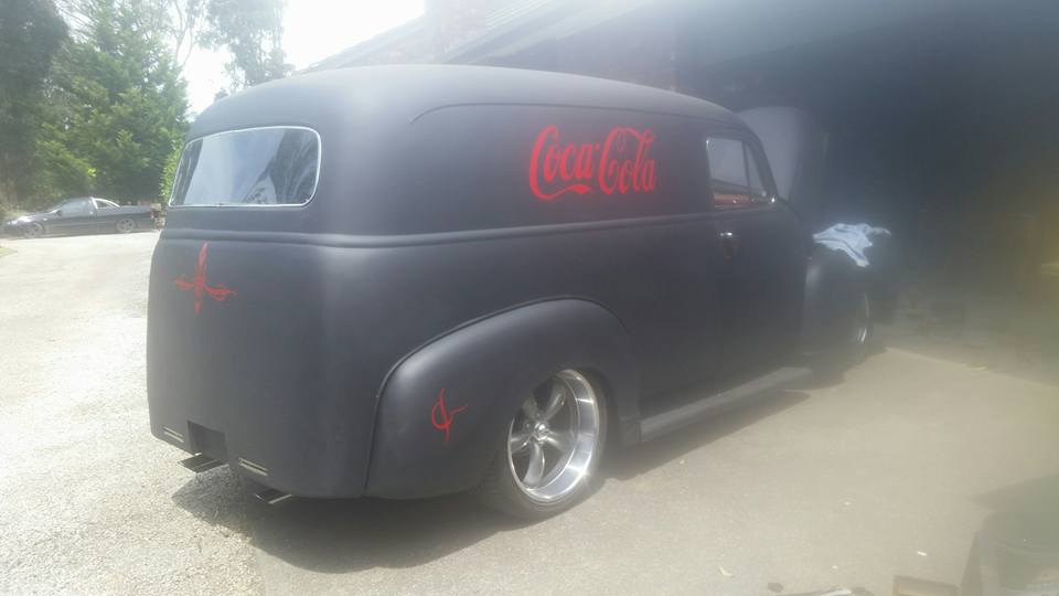 1949 Chev Panel Truck sitting... - Rusty Rigs Trucks & Rods