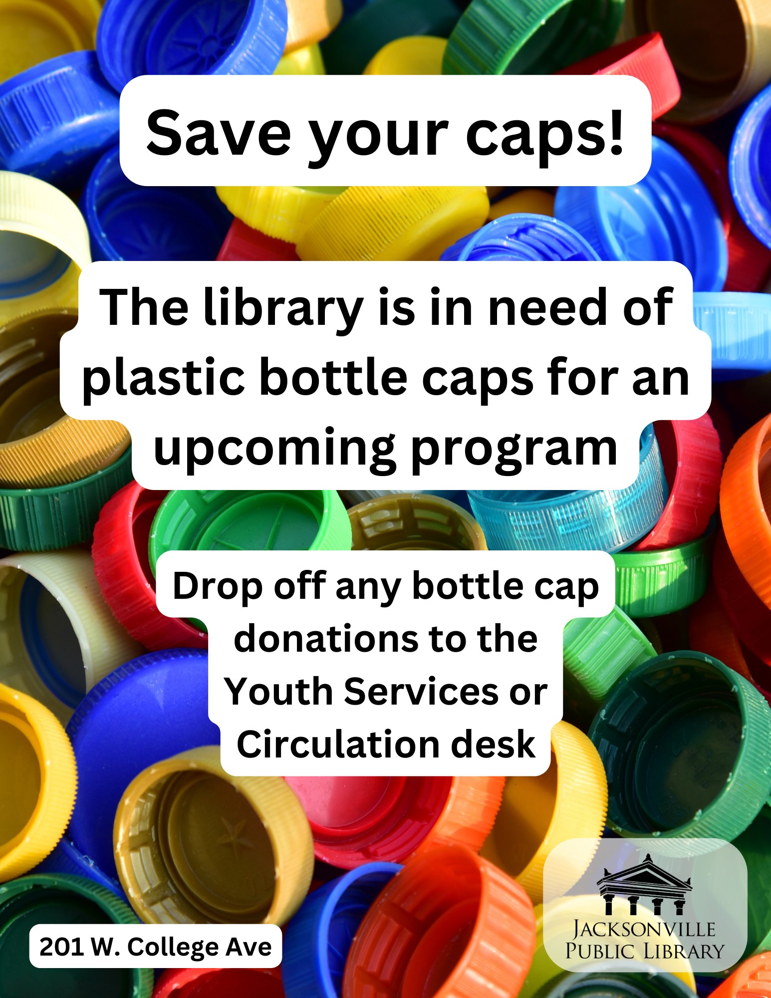 Jacksonville - Our Youth Services department is asking for plastic ...