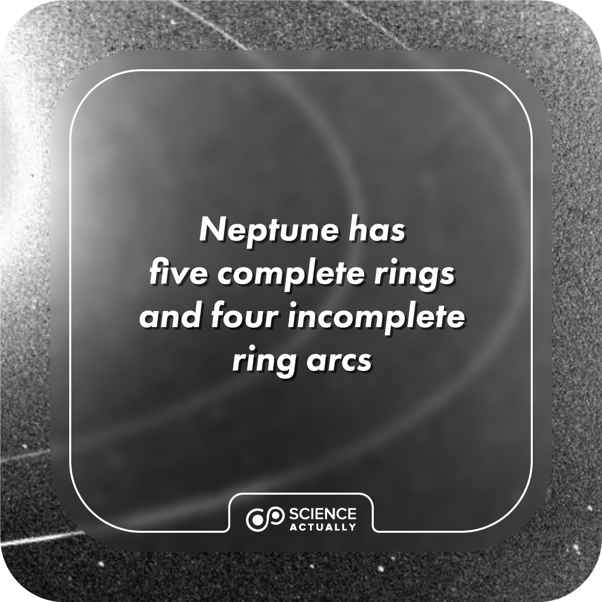 Neptune has five complete rings, and... - Science, Actually | Facebook