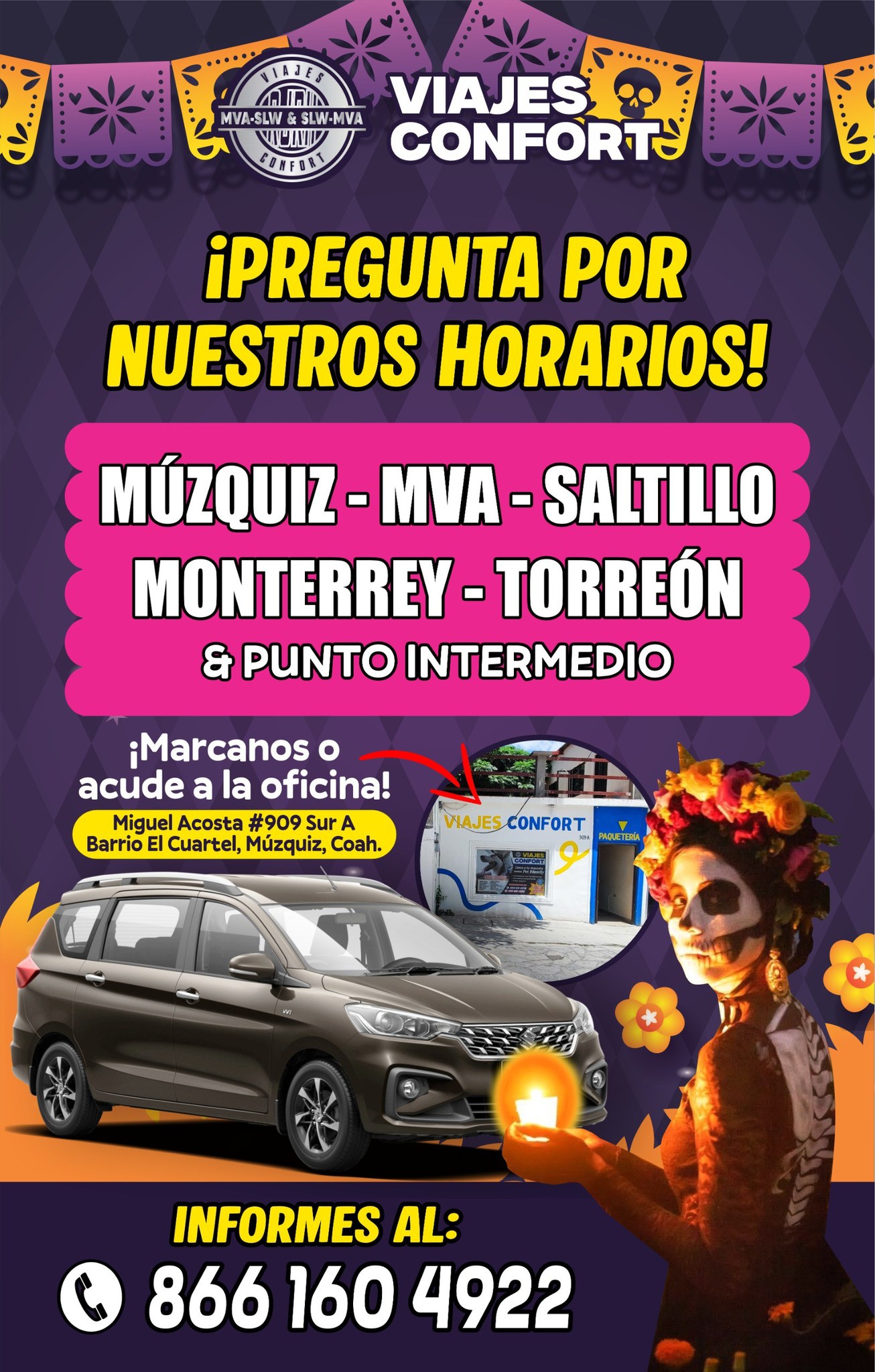 Ride Monclova-Muzquiz-Saltillo VIAJES CONFORT (Seguros, más rutas) | 🚗 ...