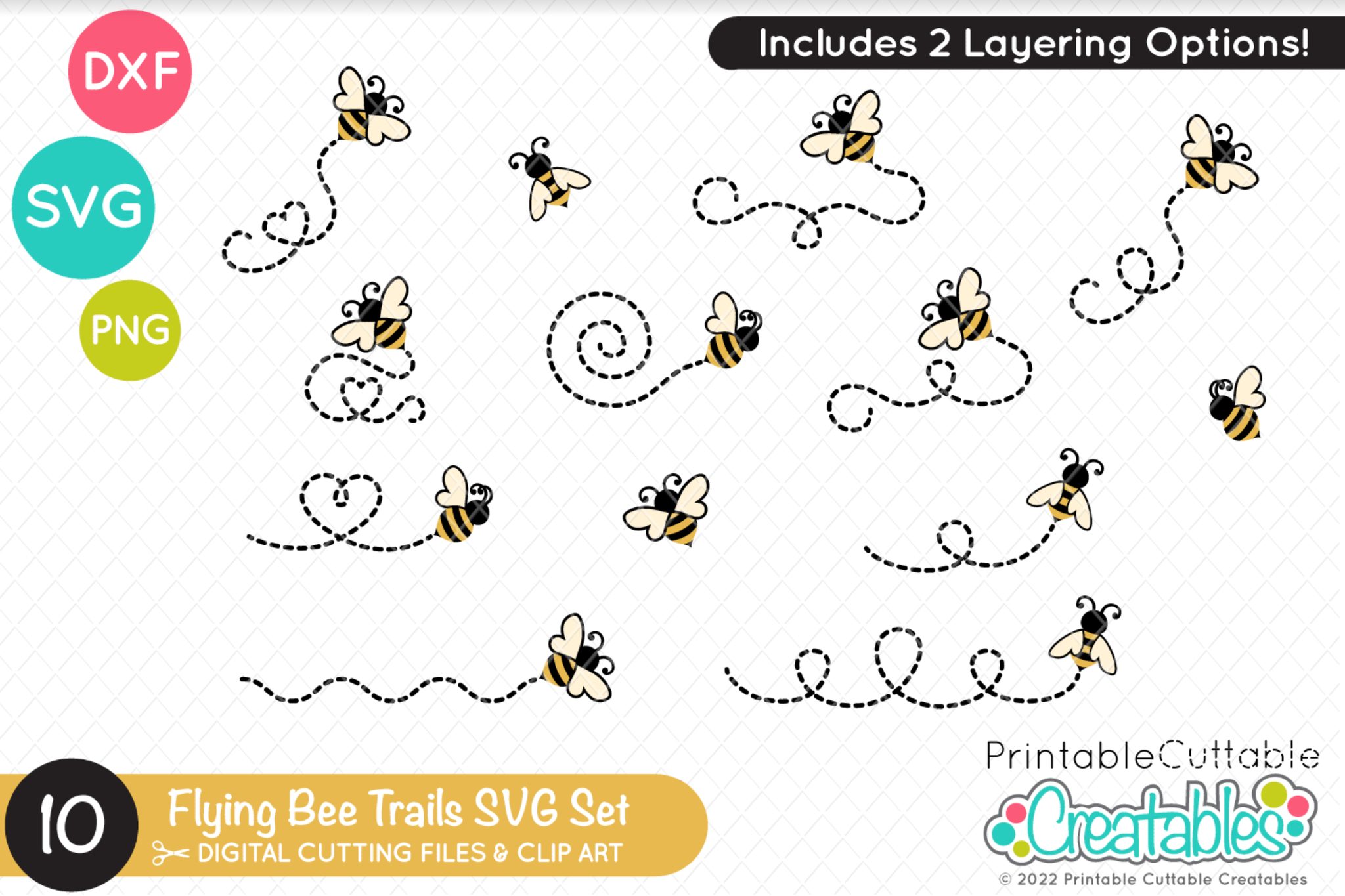 New Design! 🐝 Follow these... - Printable Cuttable Creatables