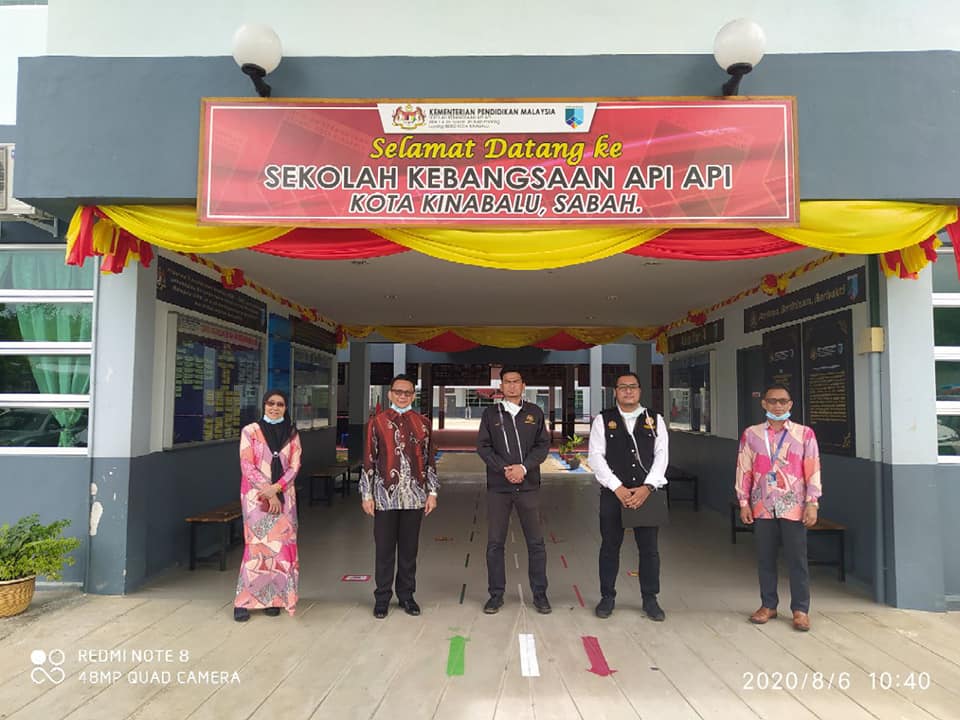 Lawatan dari... - Sekolah Kebangsaan Api Api Kota Kinabalu