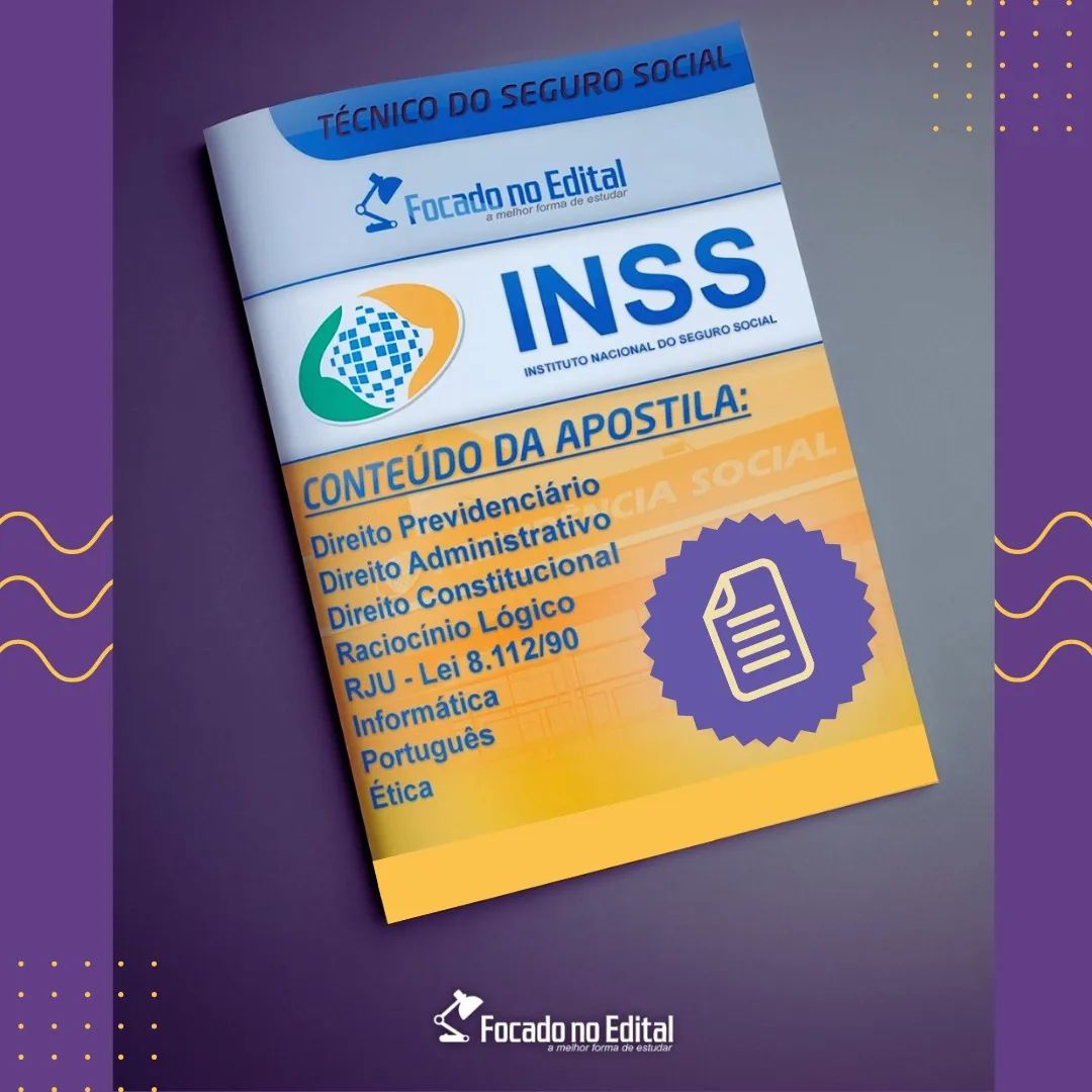 A Melhor Apostila para o Concurso INSS... - Focado no Edital | Facebook