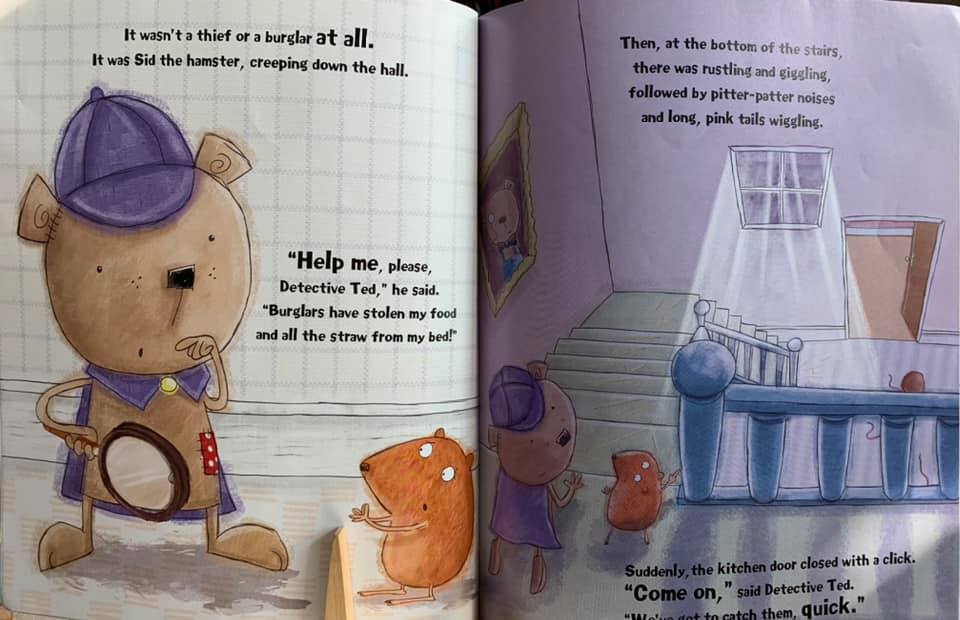 📚 ปกอ่อน สภาพดีมาก Detective Ted 💌 เกิดเรื่องลึกลับขึ้นที่บ้านของ ...