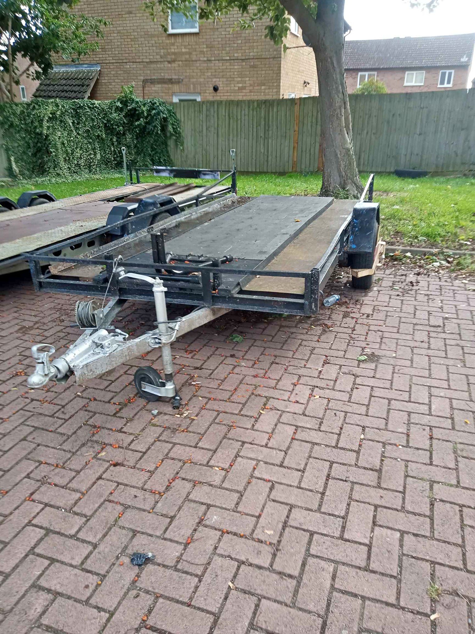 2000 Single axle recovery trailer with ramps and winch - Trailers ...