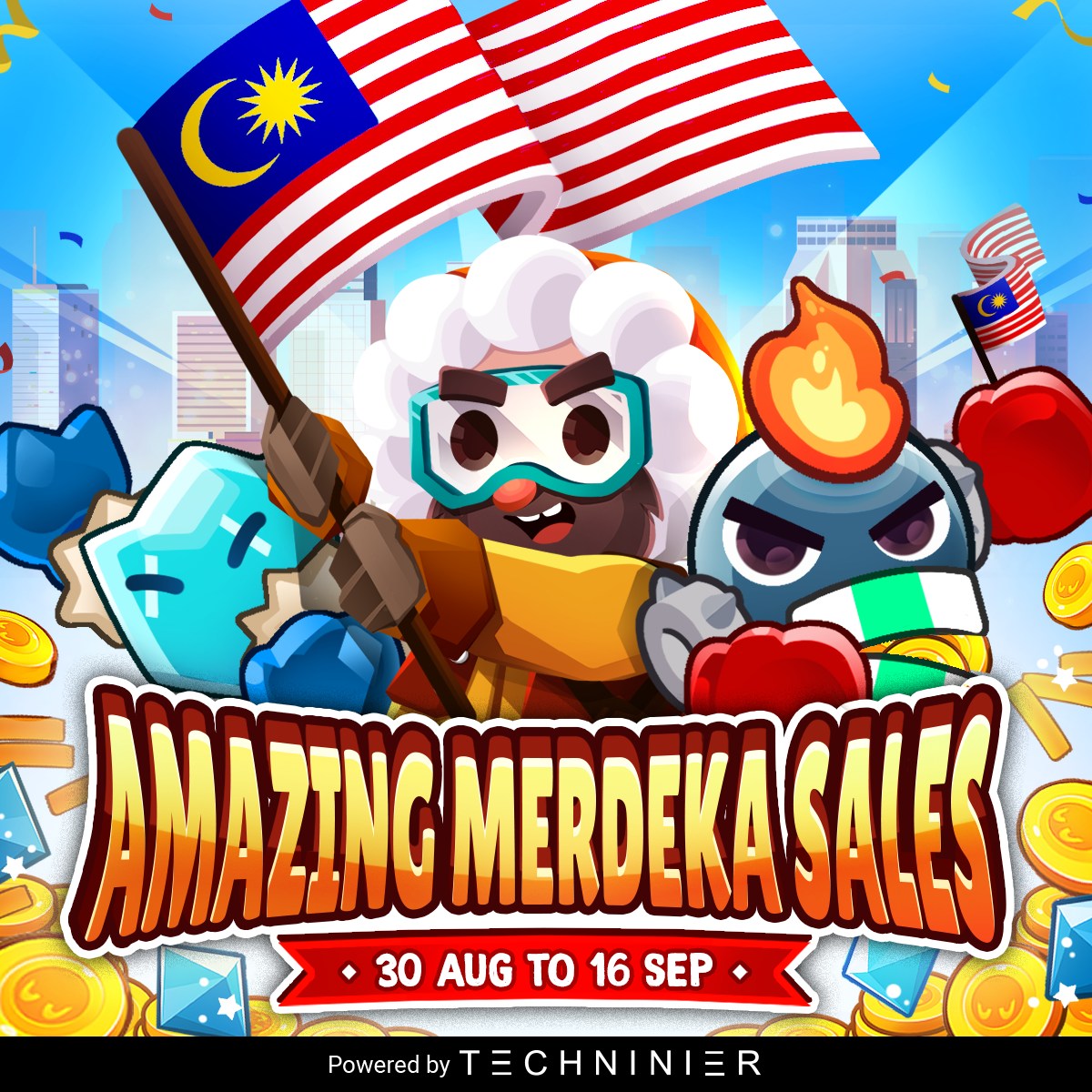🇲🇾 Celebrate Merdeka... - Techninier - Technology & Games