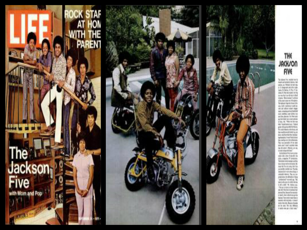 The Jackson 5 appear on the cover of Life magazine, with the