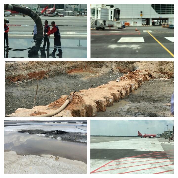 Malaysia Airports - Images show long- term rectification works to ...