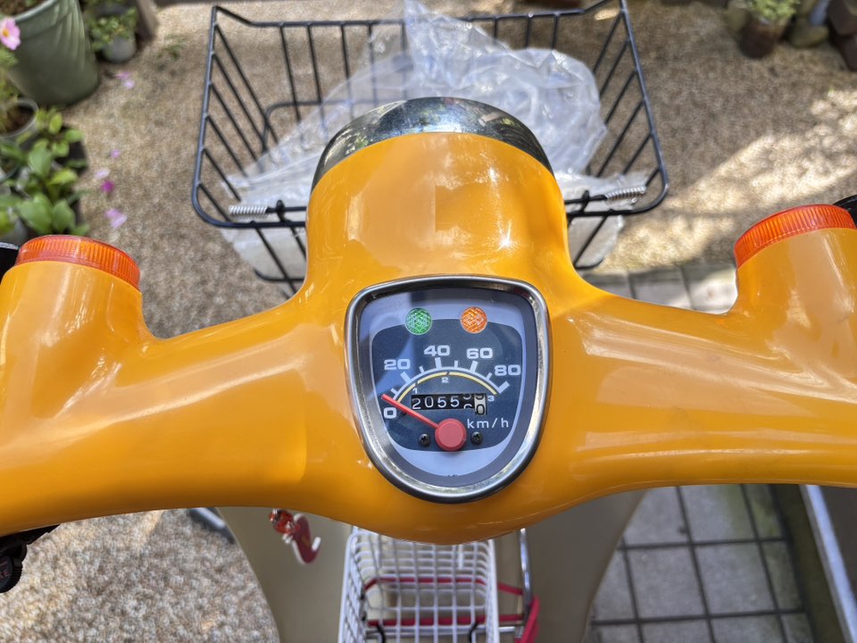 スーパーカブ　75キロメーター 22年にリトルカブを75ccにボアアップしたのですが、メーターは元のまま