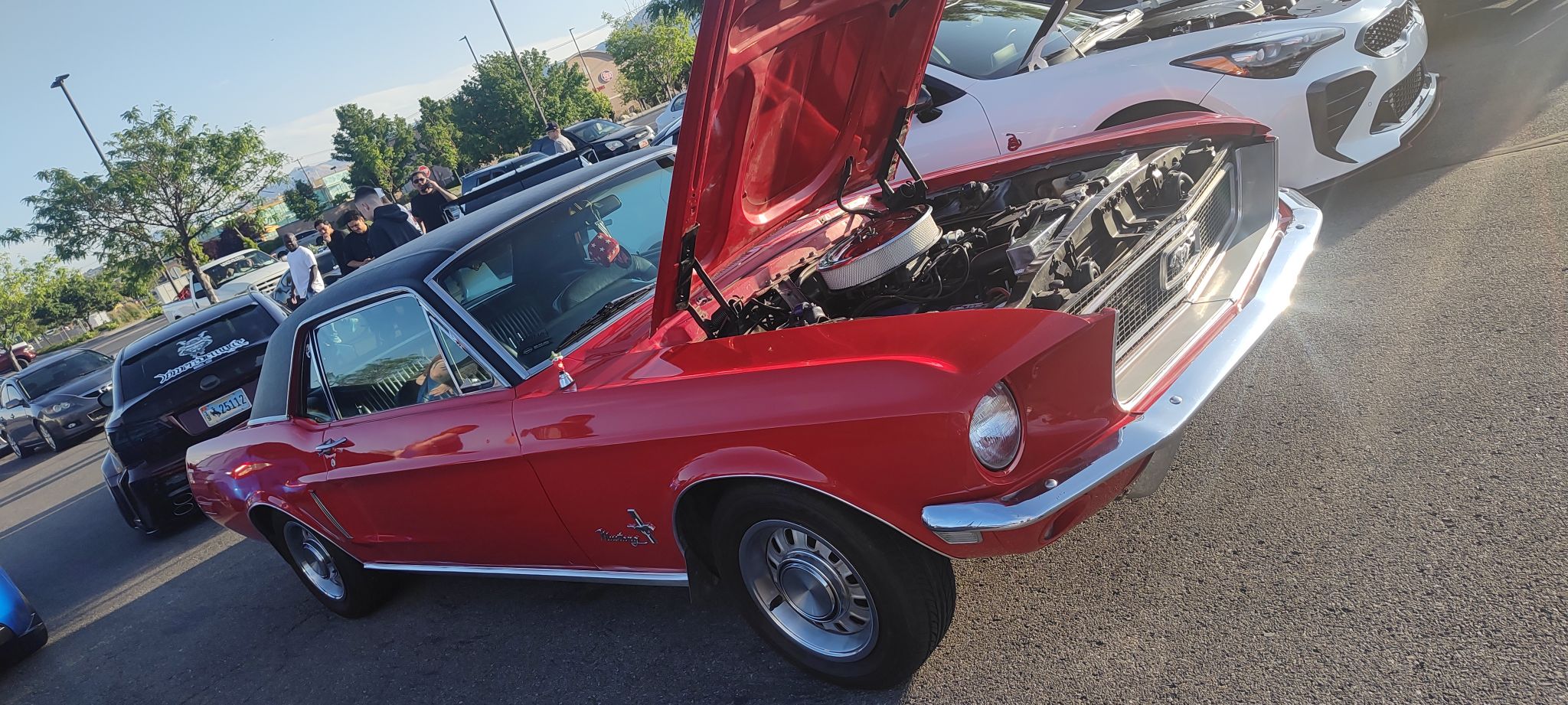 Upgraded 1968 Mustang with disc brakes and needs stereo