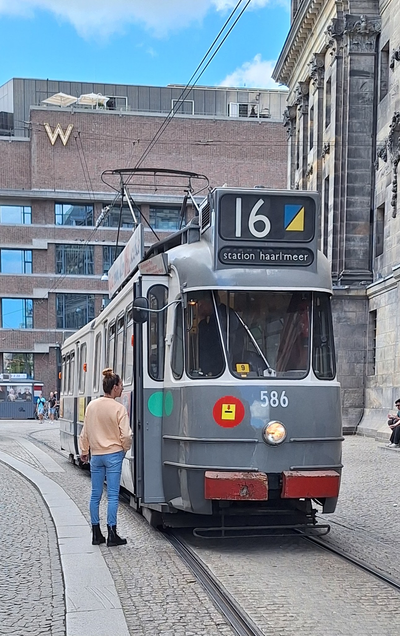 Geheugen - De enkel gelede 586 in juli 1970, nog als conducteurswagen ...