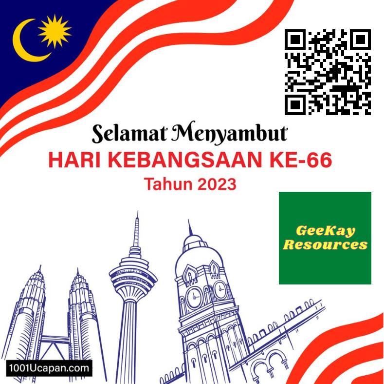 Selamat Hari Merdeka Ke-66 From GeeKay... - GeeKay Resources
