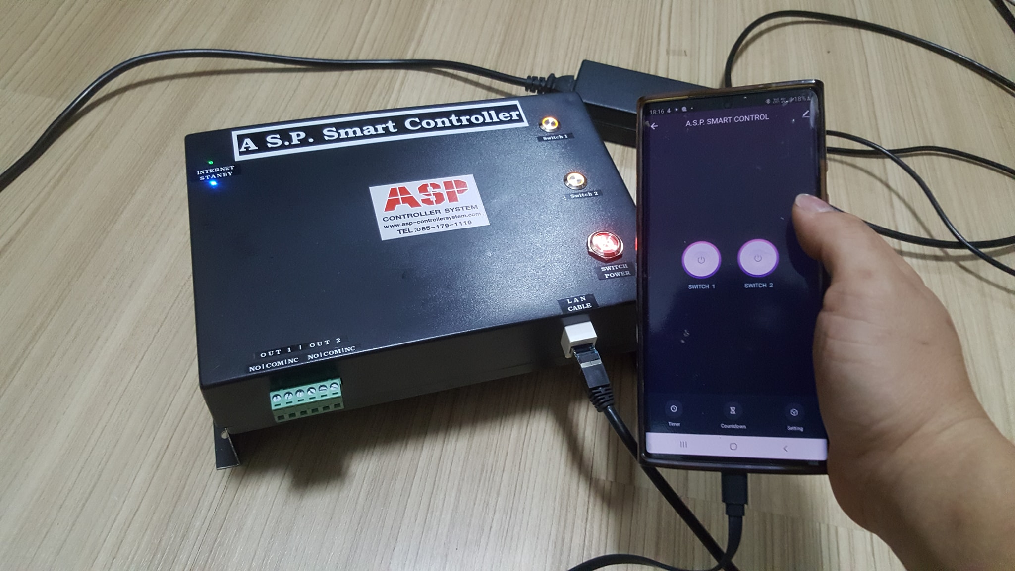 คลิ... - Smart Farmer เกษตรอัจฉริยะ BY ASP Controller System