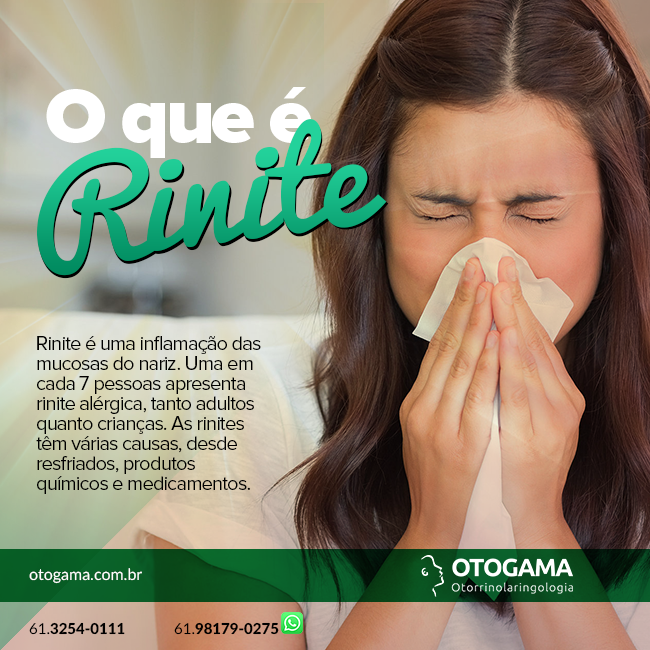 Otogama Otorrinolaringologia - Rinite é uma inflamação das mucosas do ...