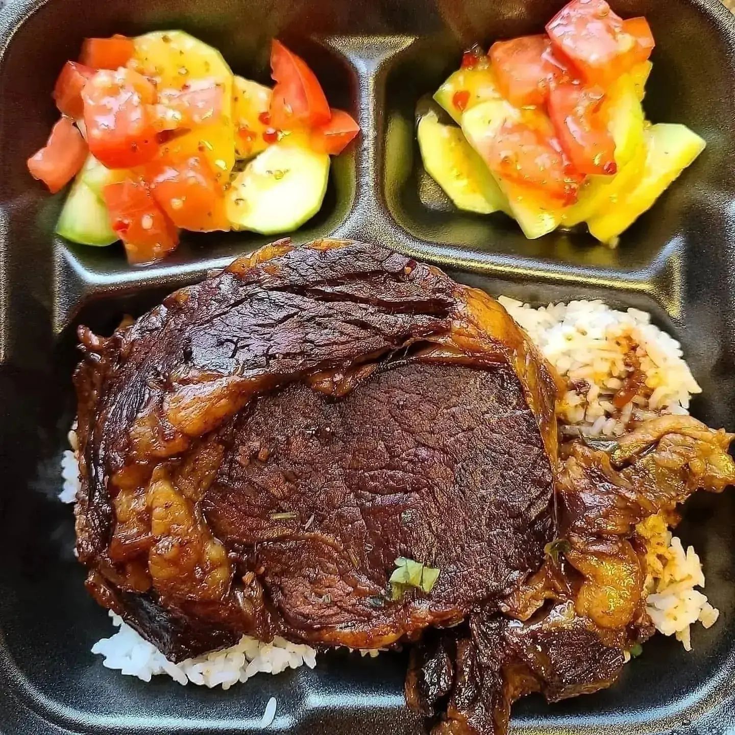 ZZ'SKitchen - Smothered beef ribeye steaks, pork roast, or... | Facebook