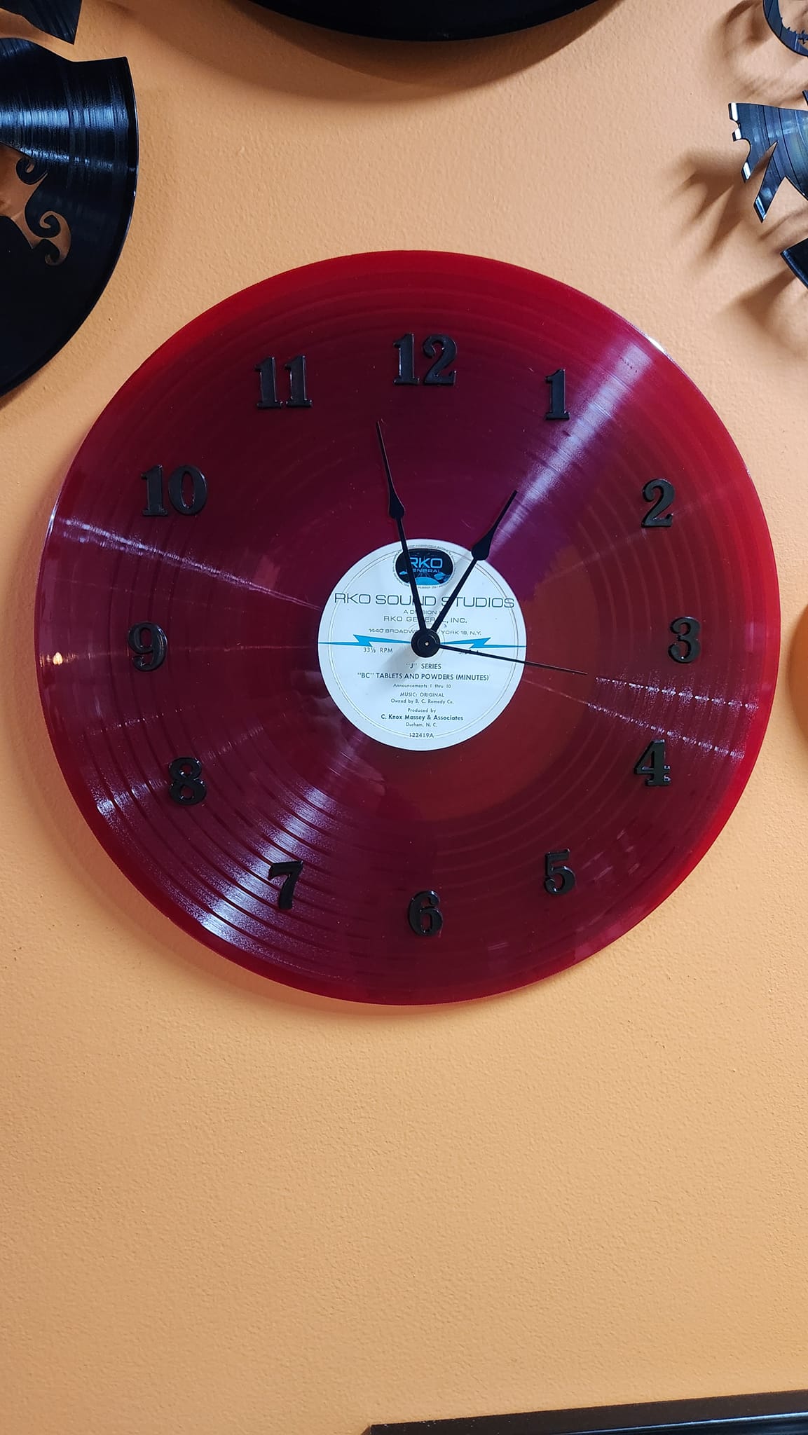 New Conductor Clocks made out of real... - Vinyl Tracks, LLC