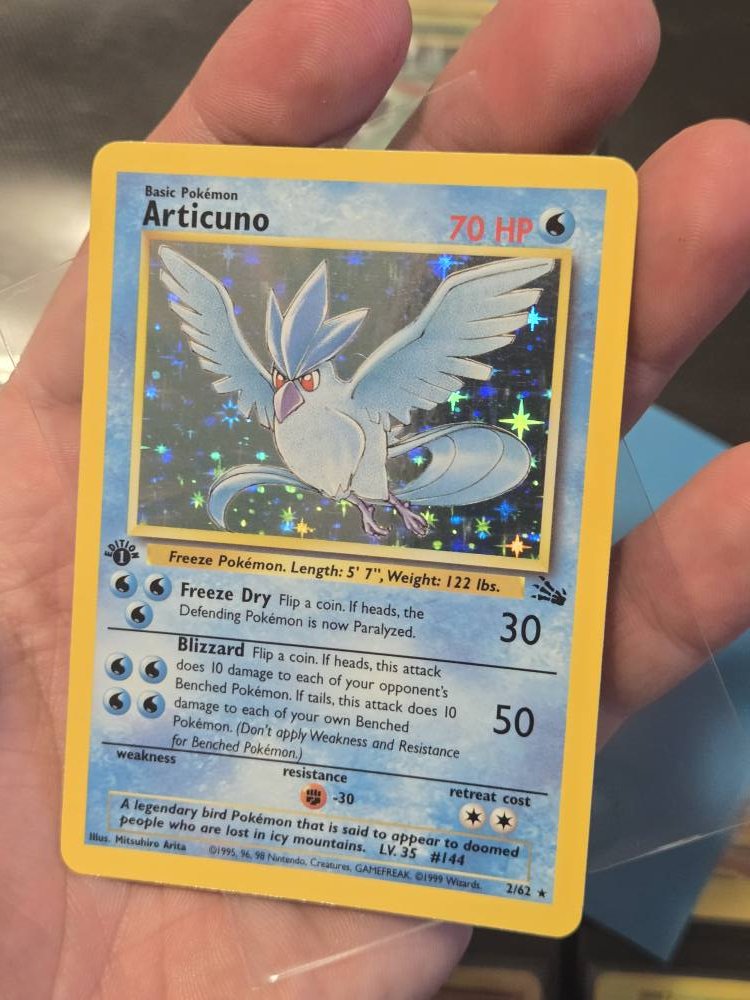 articuno pokemon card 1st edition TCG PSA 8 Graded (First Edition)  Pokebundles Ireland Captured in a crystal Articuno Pokemon Card Credit Card