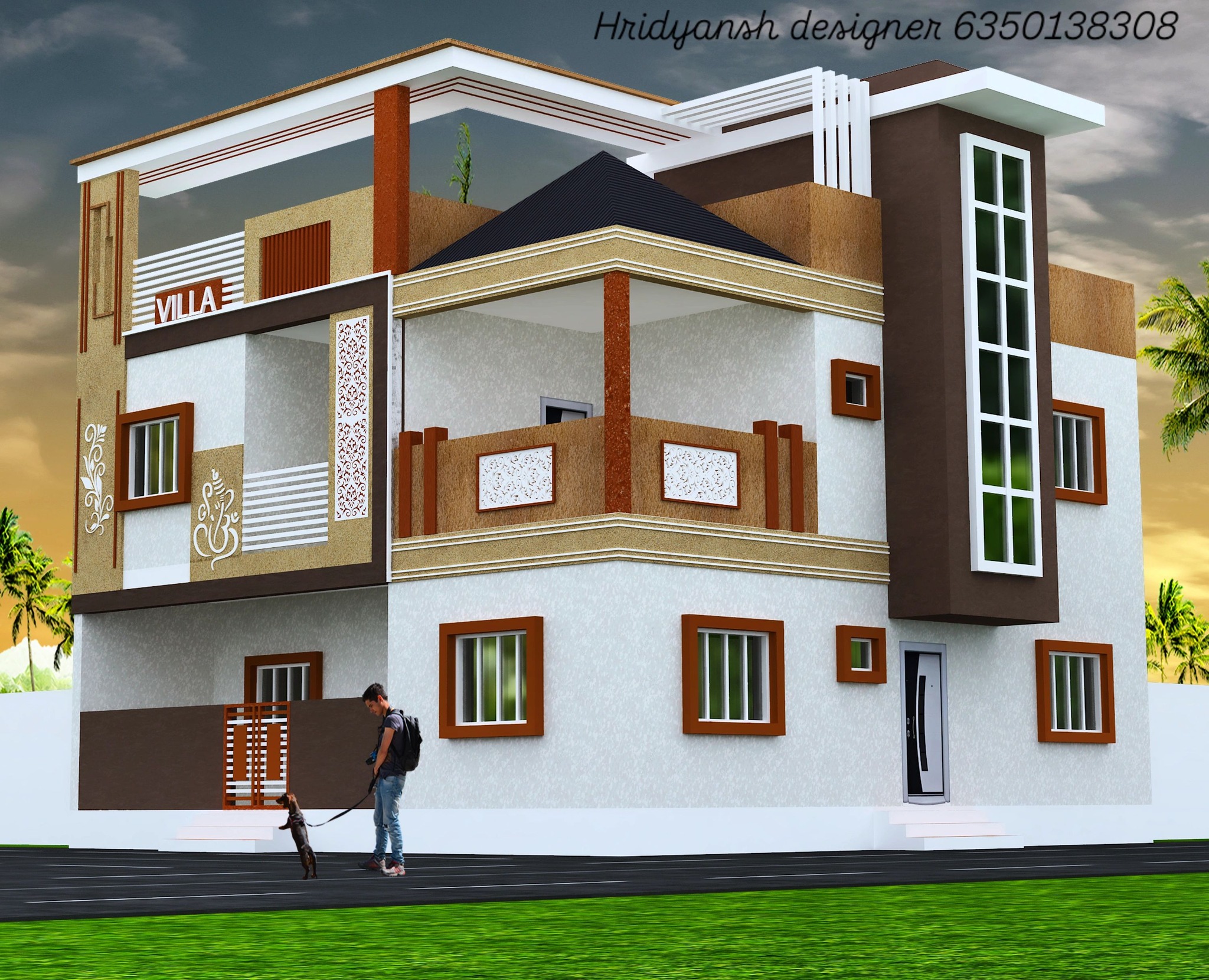 For 3D Elevations, Planning, Structure, Vastu, Landscape