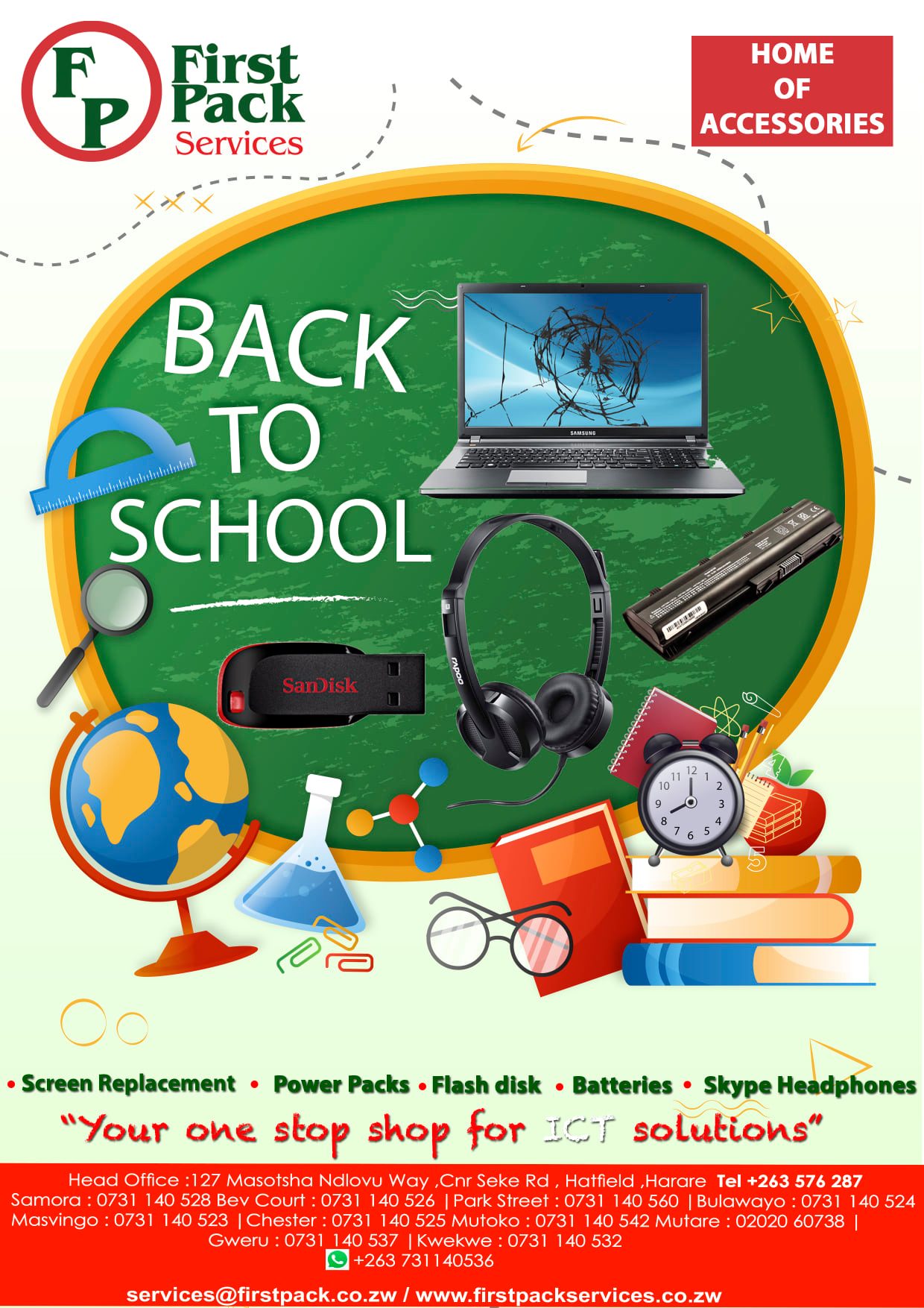 The start of a new school means... - First Pack Services