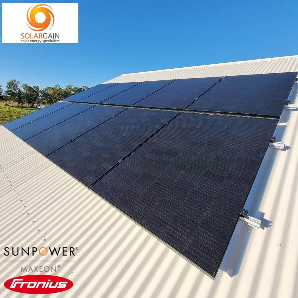 Solargain - ☀️☀️☀️ 6.6kW Solar Power System Installed For Alex Chapman ...
