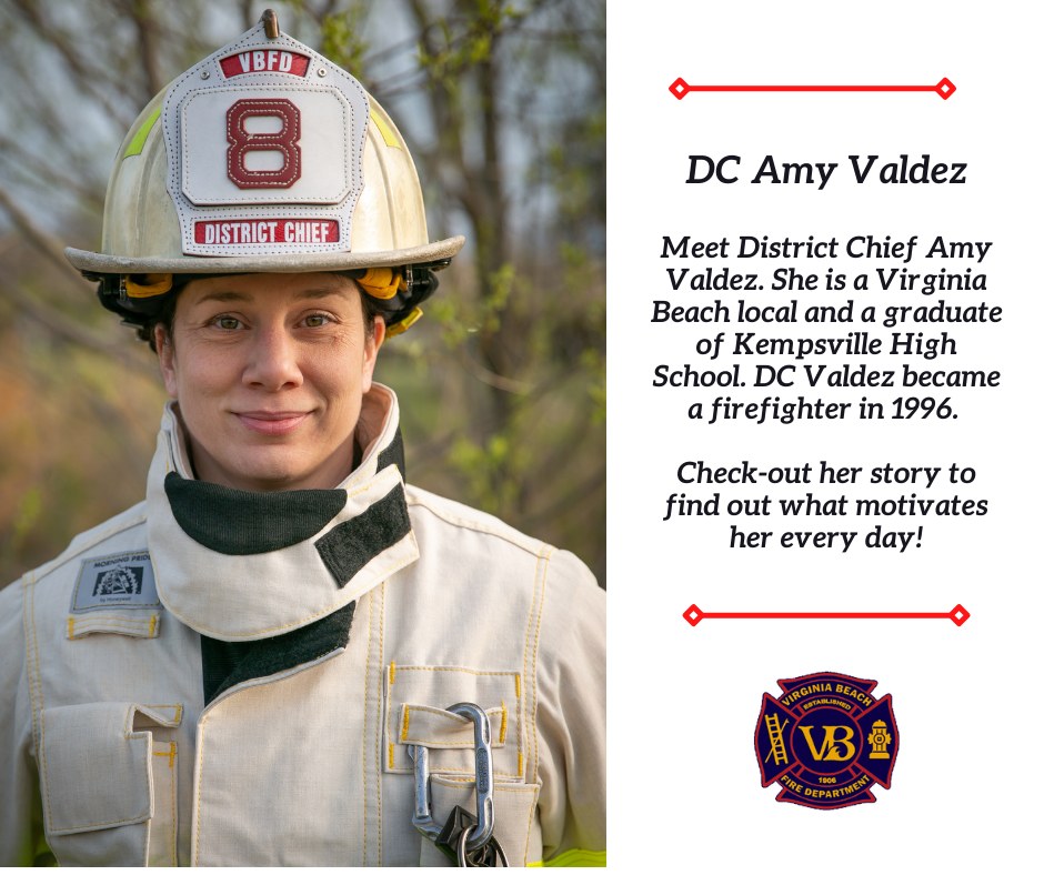 District Chief Amy... - Retired Virginia Beach Firefighters | Facebook